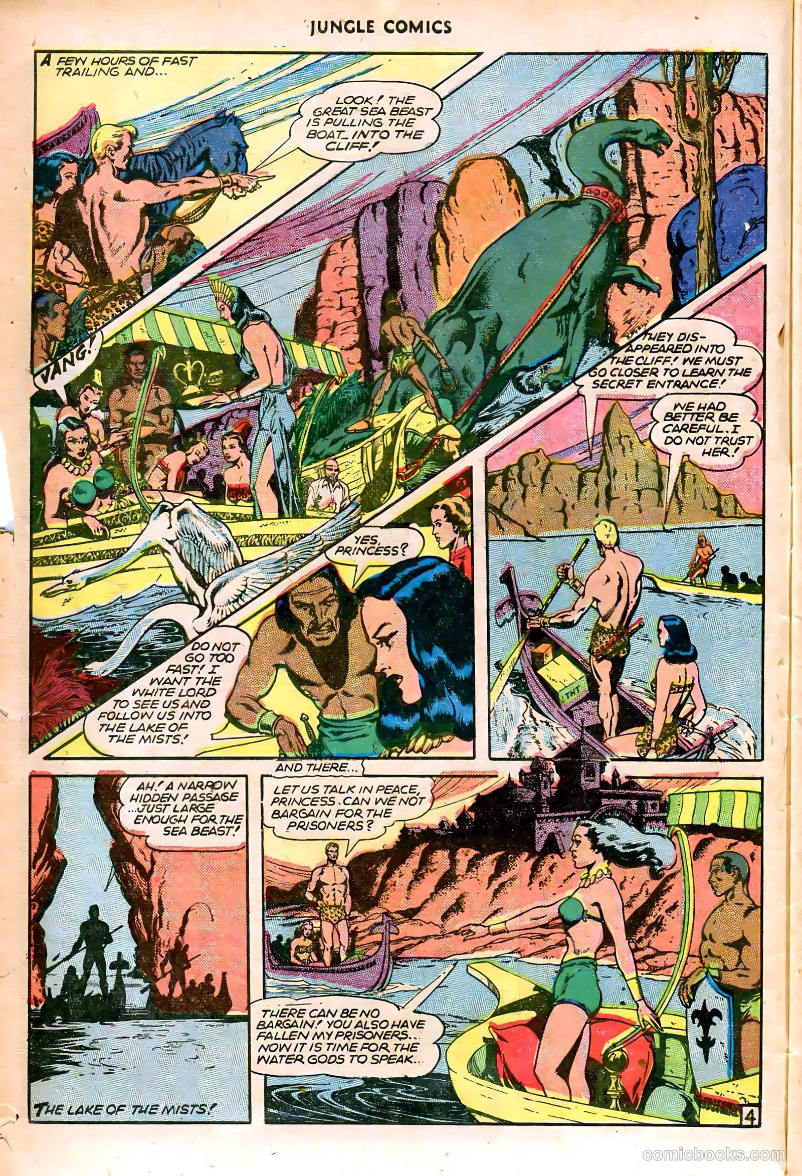 Jungle Comics #73 (1946) — page 6 of 36