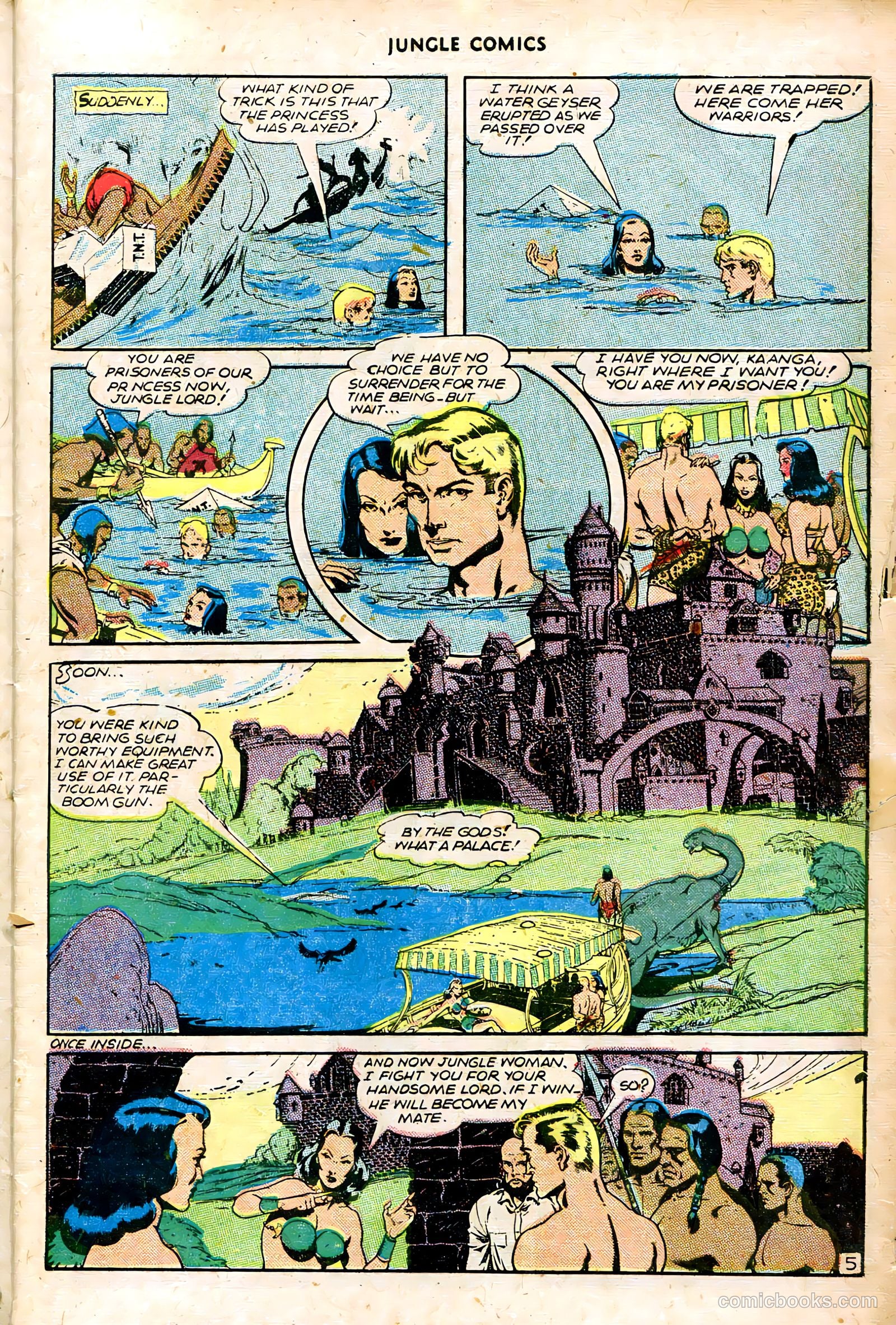 Jungle Comics #73 (1946) — page 7 of 36