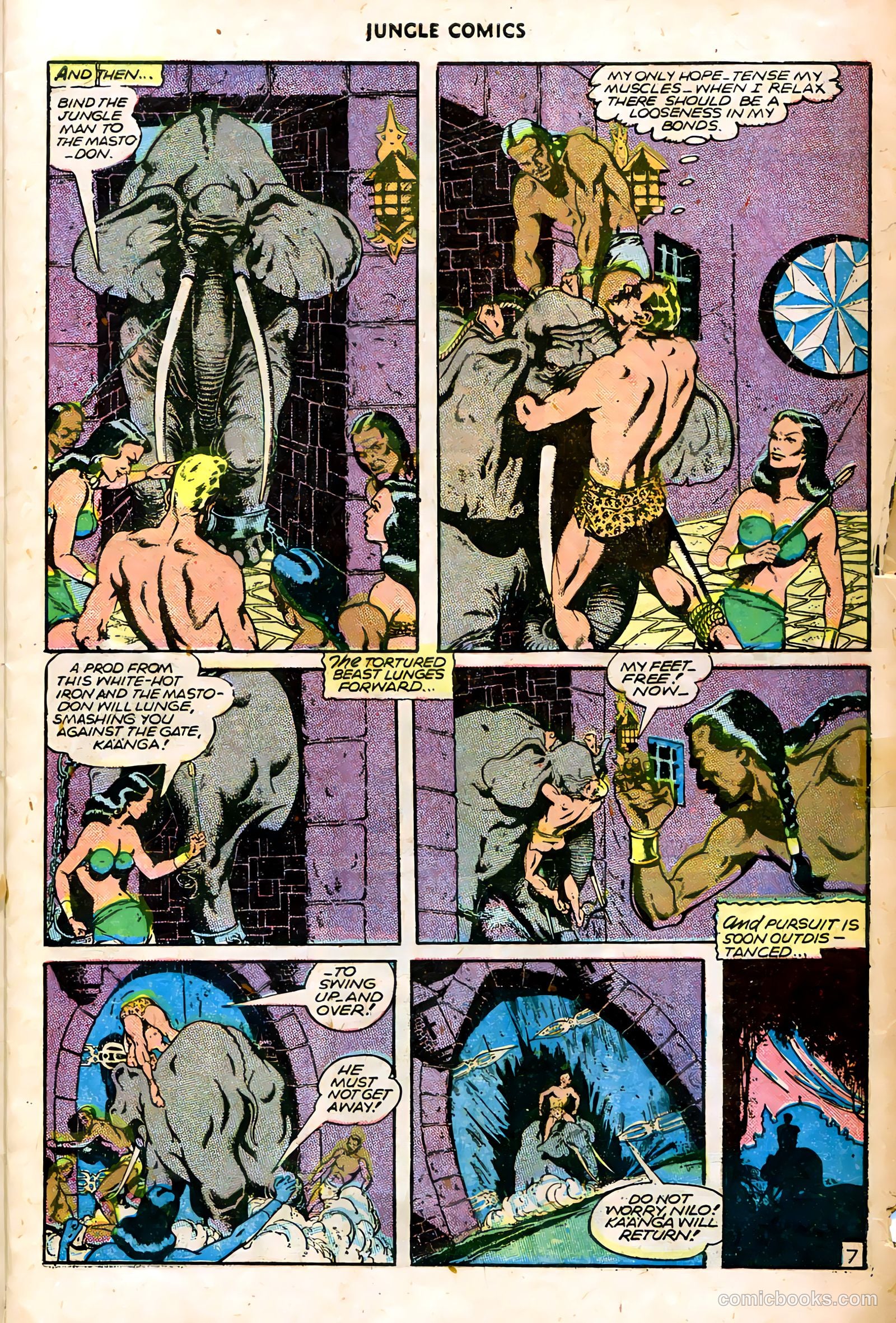Jungle Comics #73 (1946) — page 9 of 36