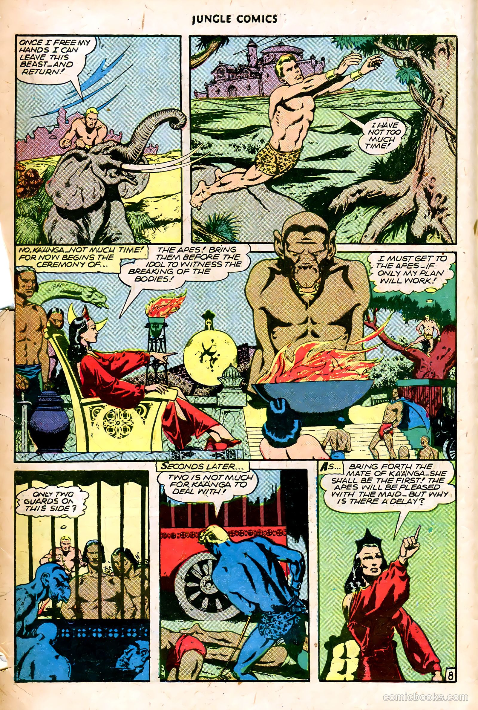 Jungle Comics #73 (1946) — page 10 of 36