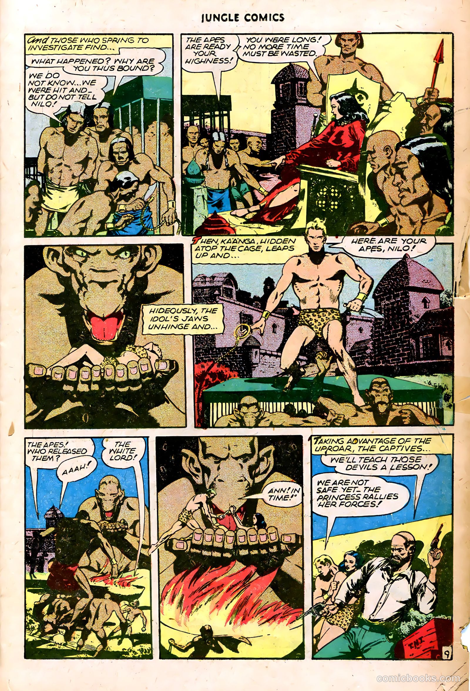 Jungle Comics #73 (1946) — page 11 of 36