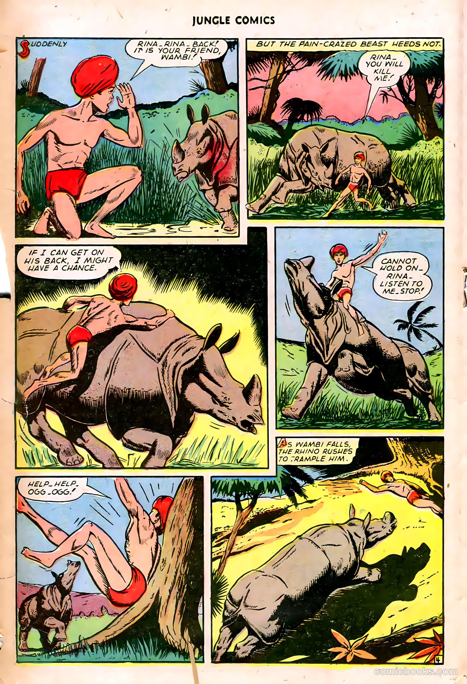 Jungle Comics #73 (1946) — page 16 of 36
