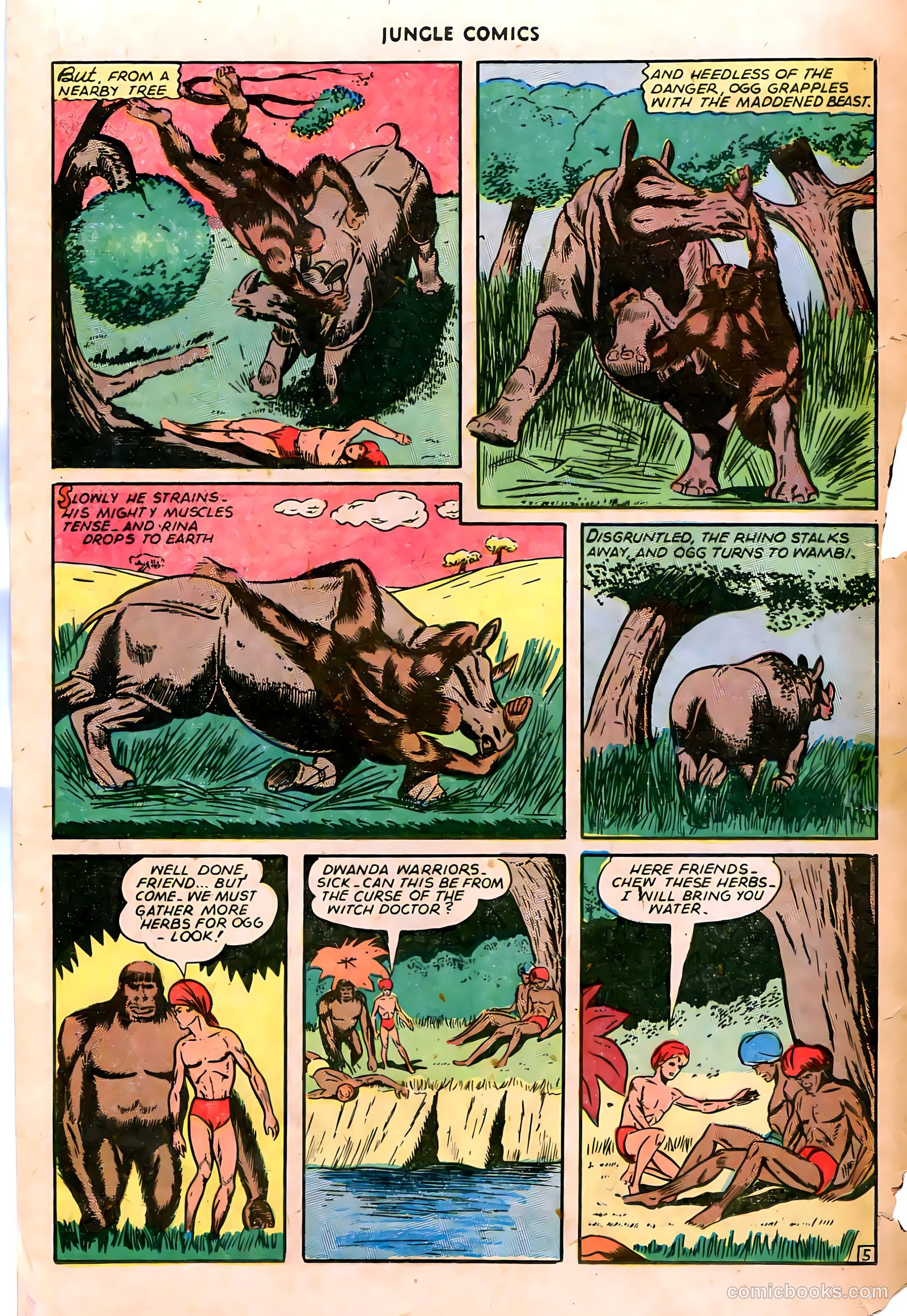 Jungle Comics #73 (1946) — page 17 of 36