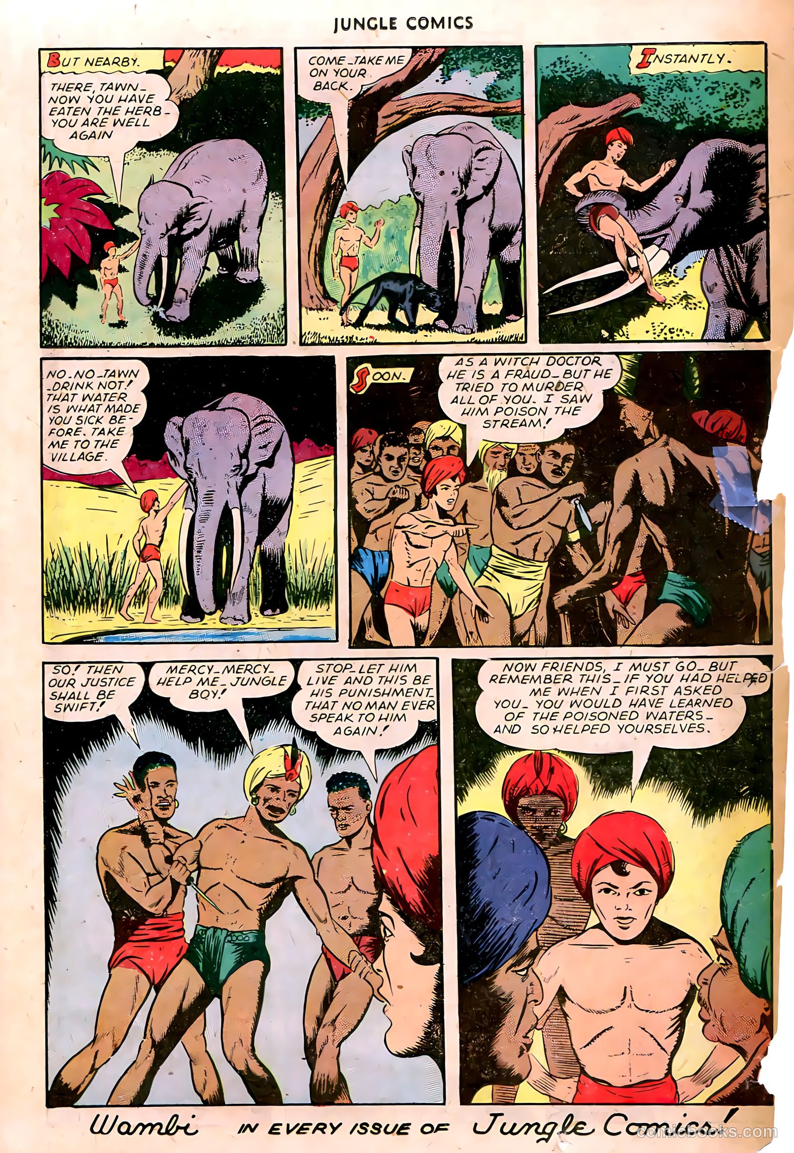 Jungle Comics #73 (1946) — page 19 of 36