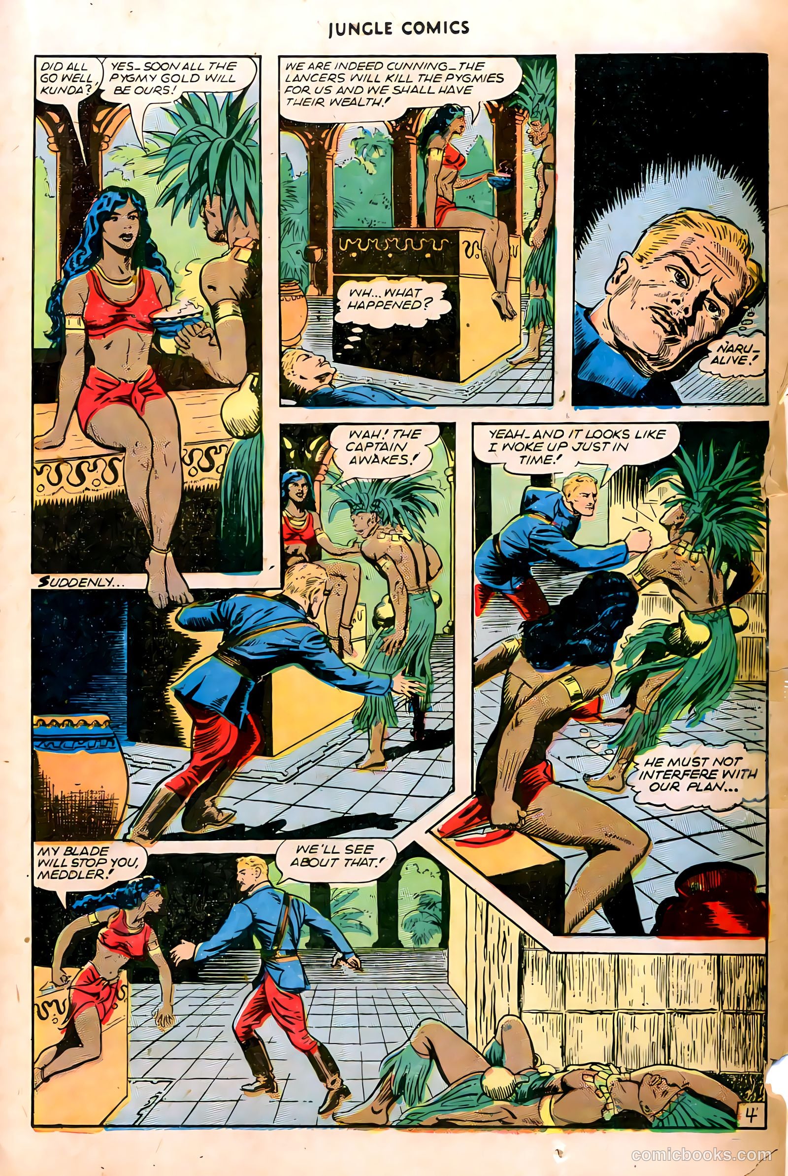 Jungle Comics #73 (1946) — page 23 of 36