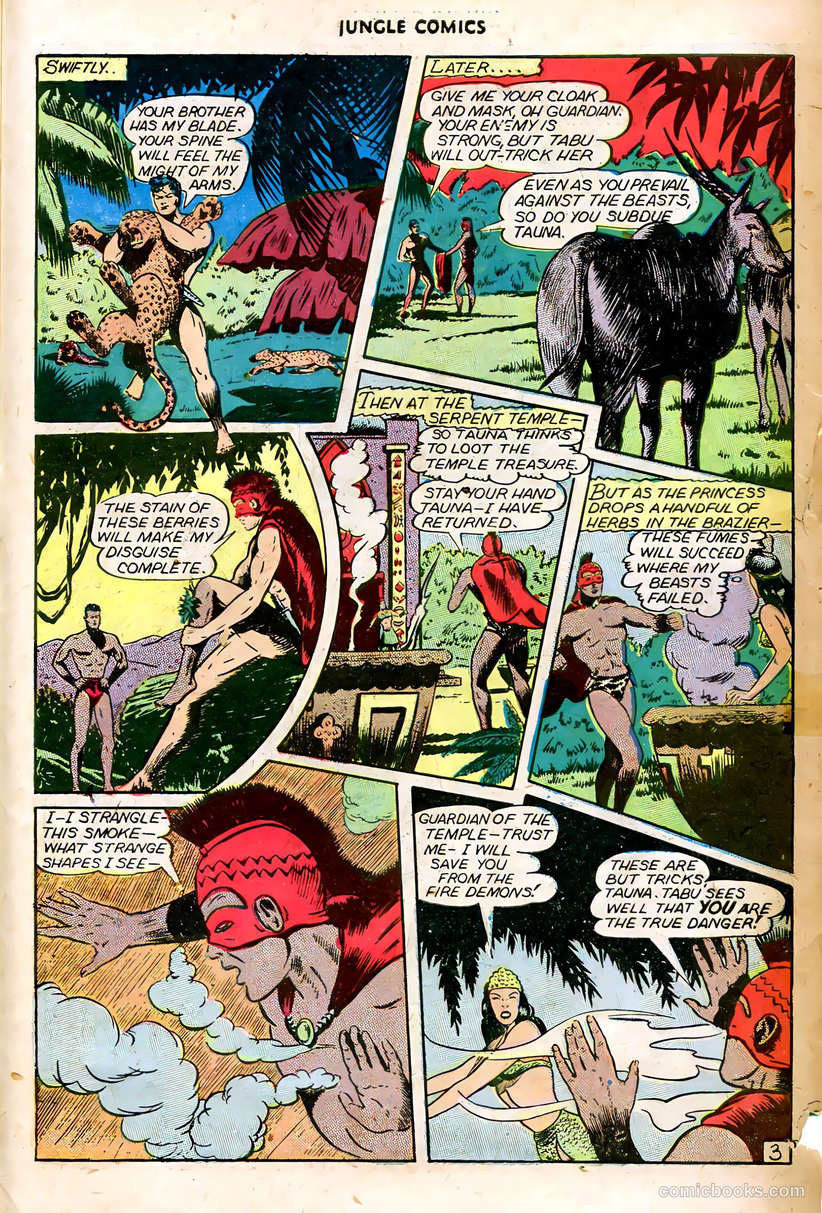 Jungle Comics #73 (1946) — page 27 of 36