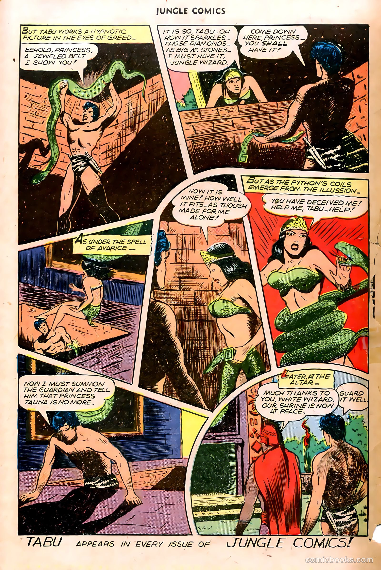 Jungle Comics #73 (1946) — page 29 of 36