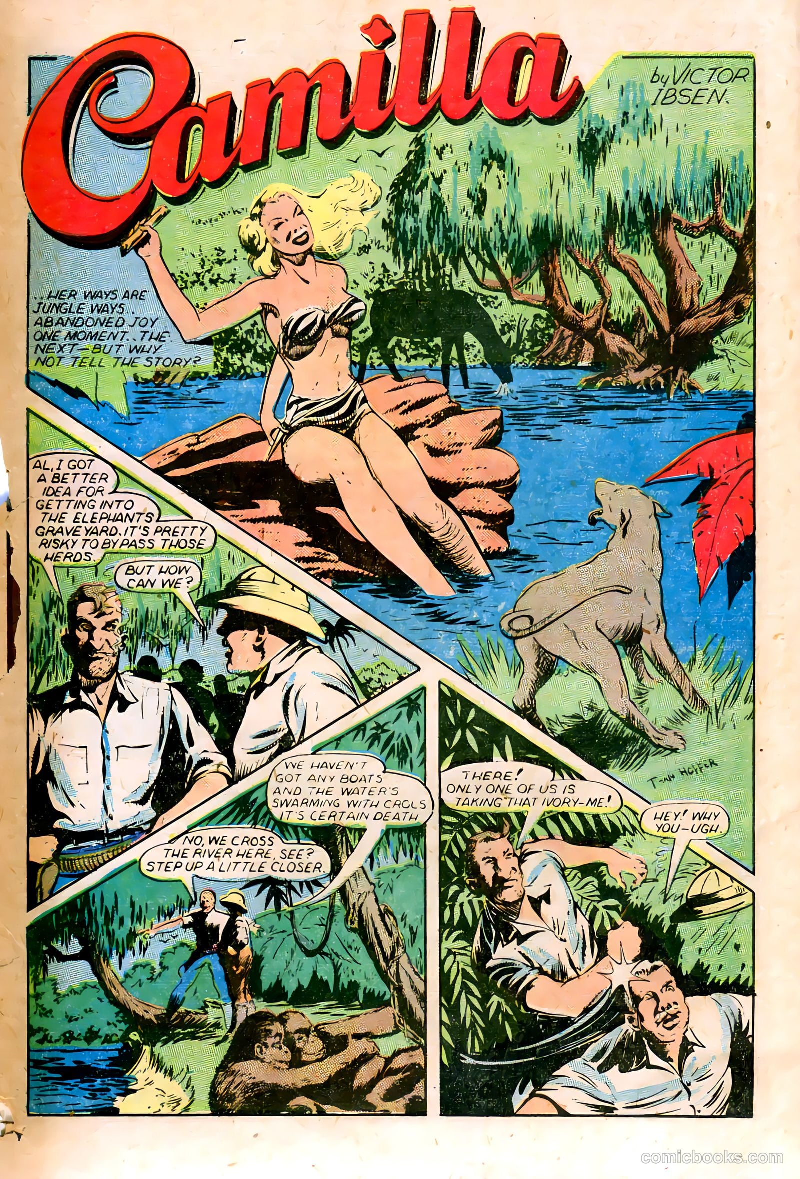 Jungle Comics #73 (1946) — page 30 of 36