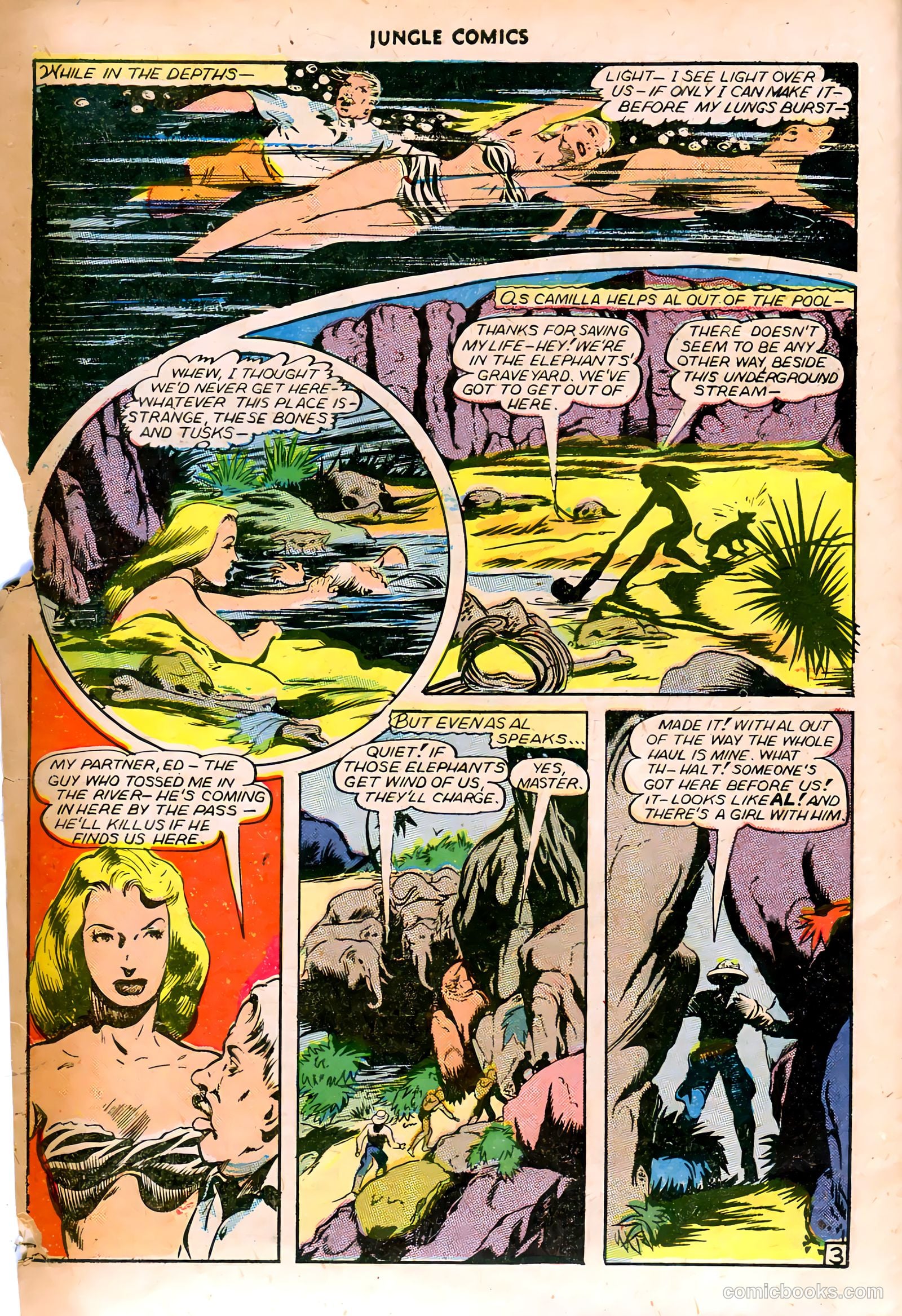 Jungle Comics #73 (1946) — page 32 of 36