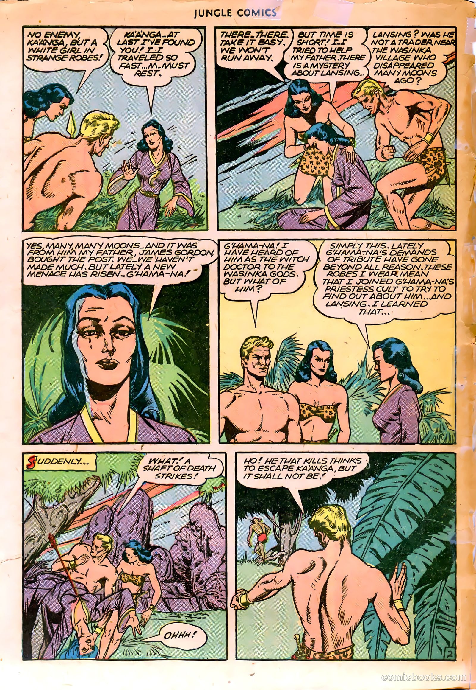 Jungle Comics #74 (1946) — page 5 of 53