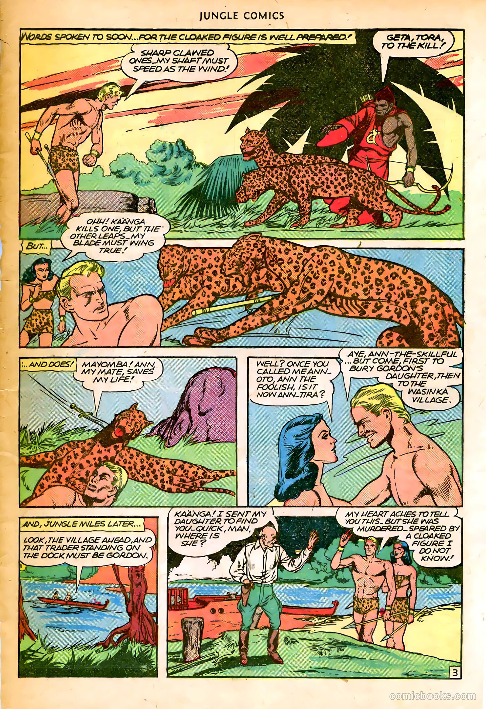 Jungle Comics #74 (1946) — page 6 of 53