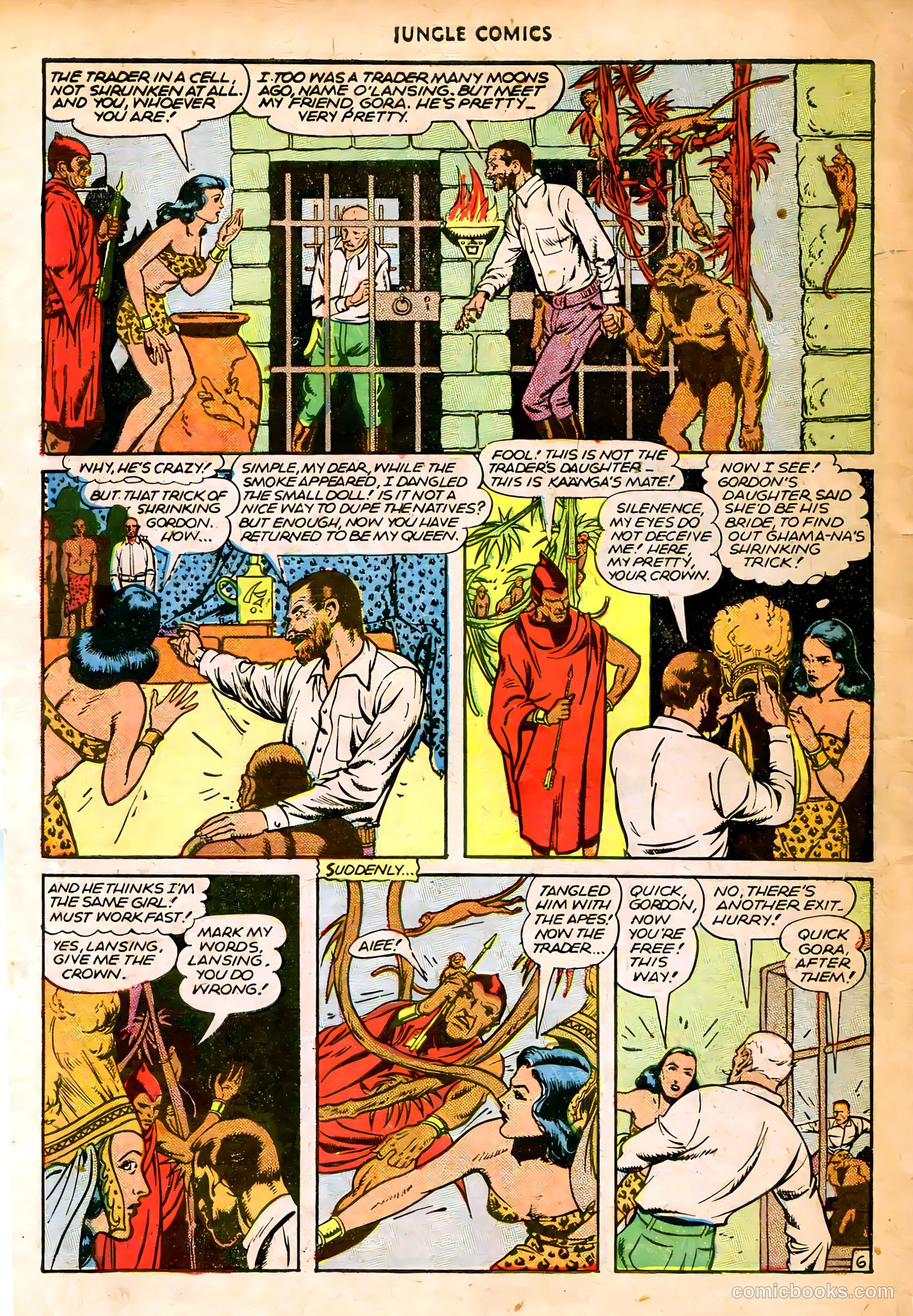 Jungle Comics #74 (1946) — page 9 of 53