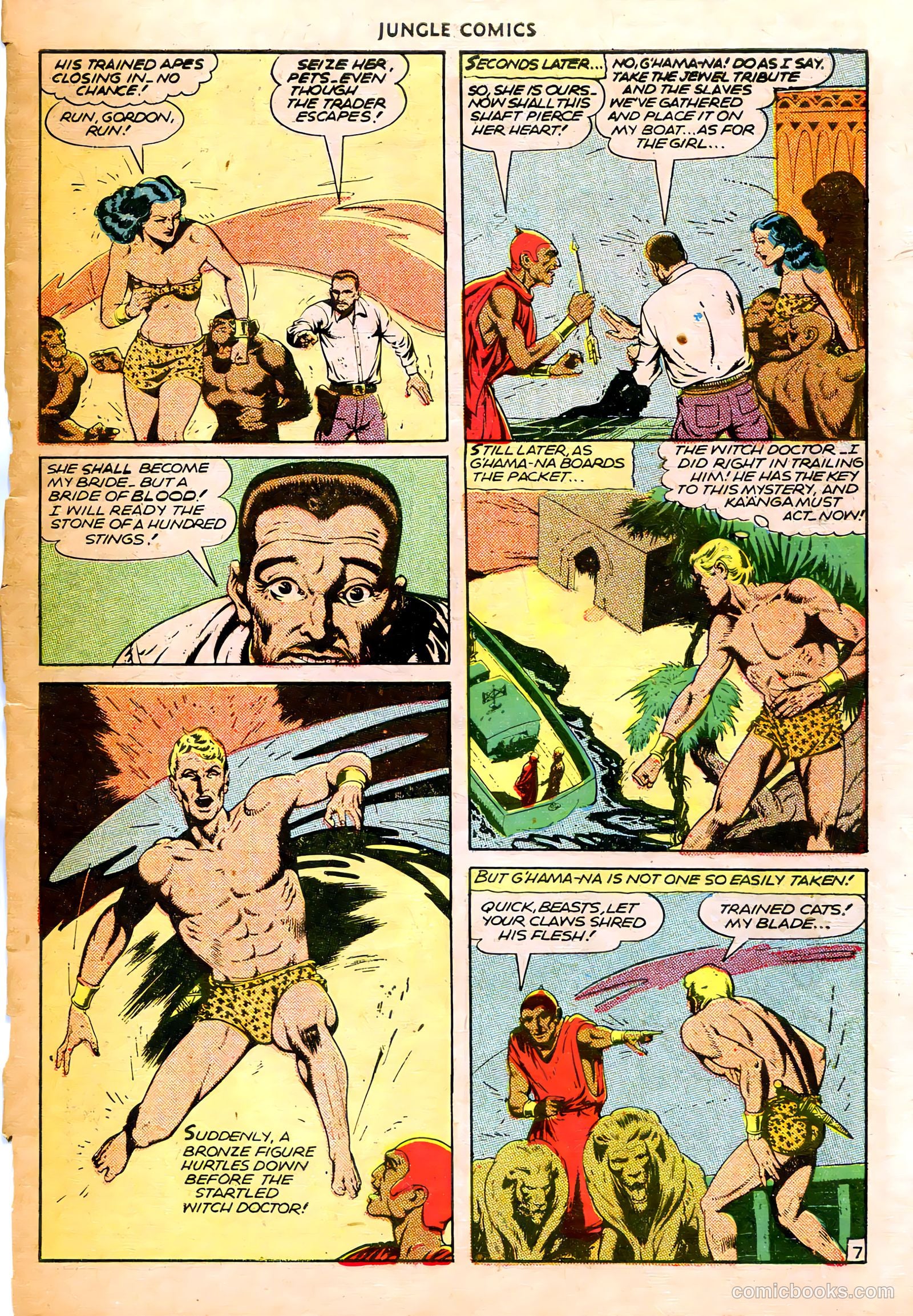 Jungle Comics #74 (1946) — page 10 of 53