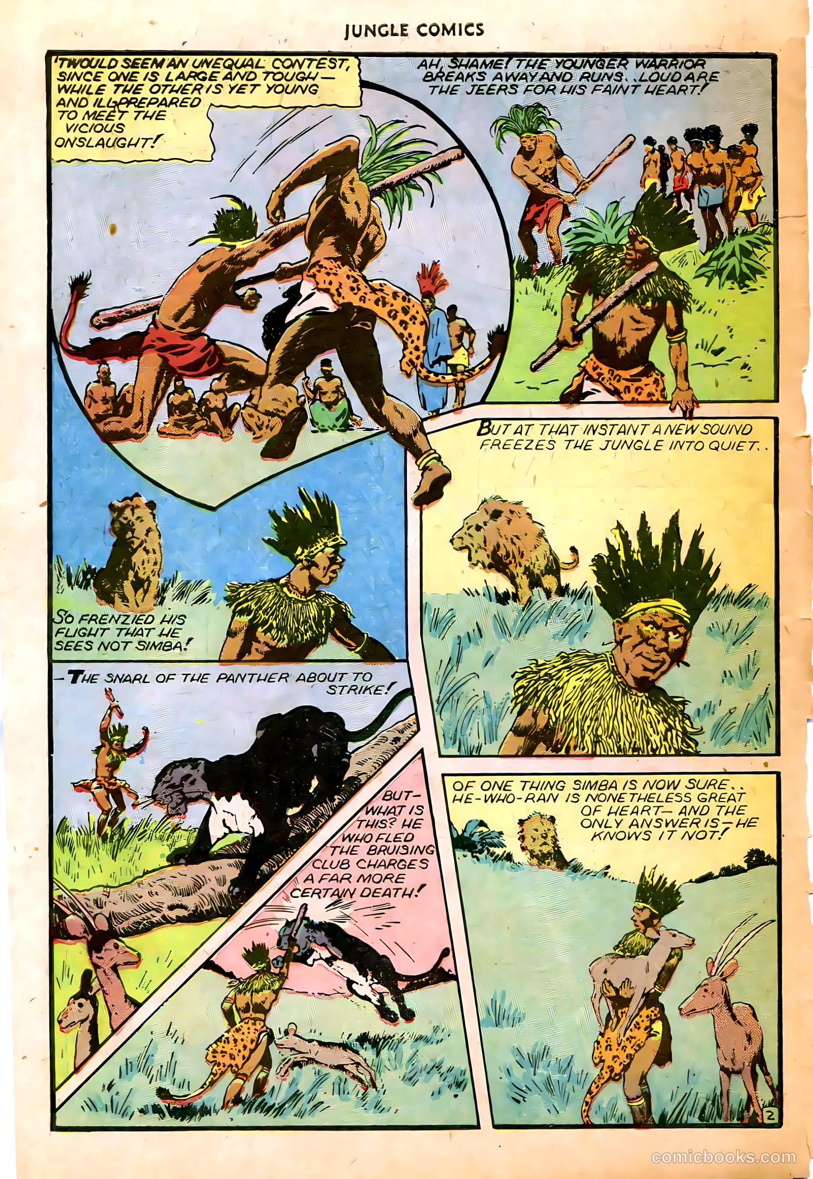 Jungle Comics #74 (1946) — page 15 of 53