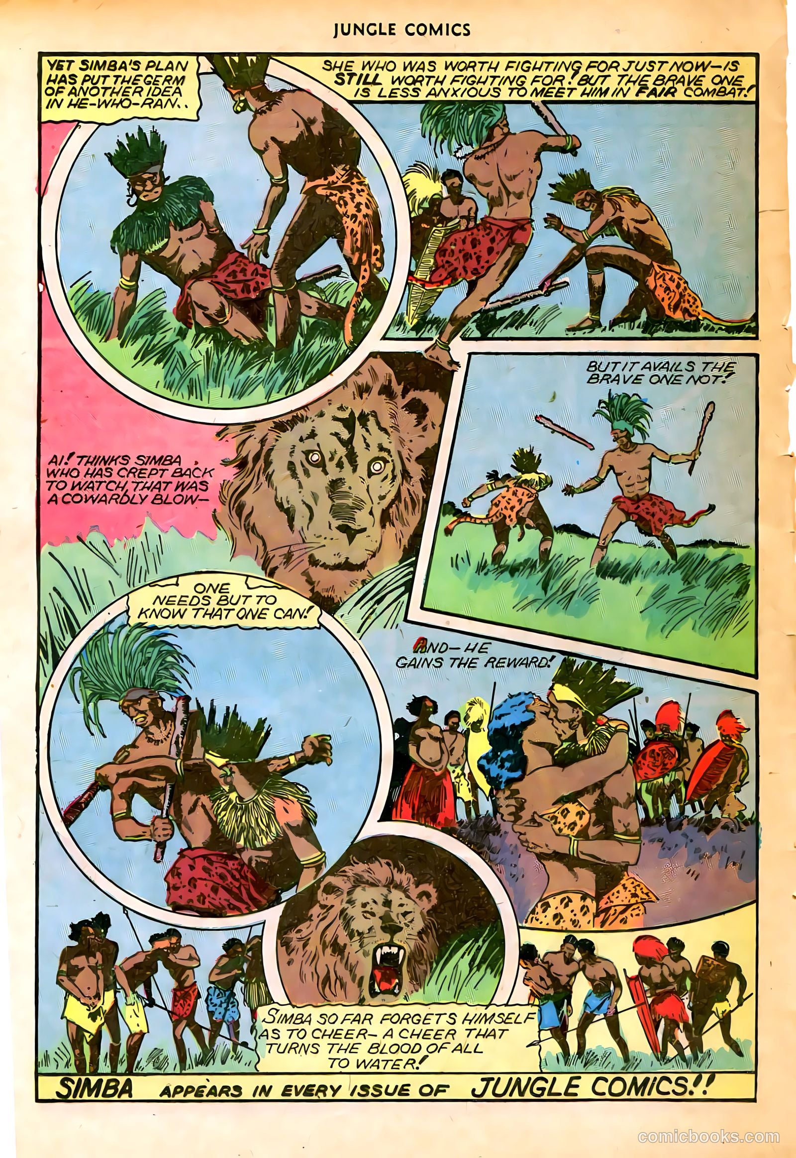 Jungle Comics #74 (1946) — page 19 of 53