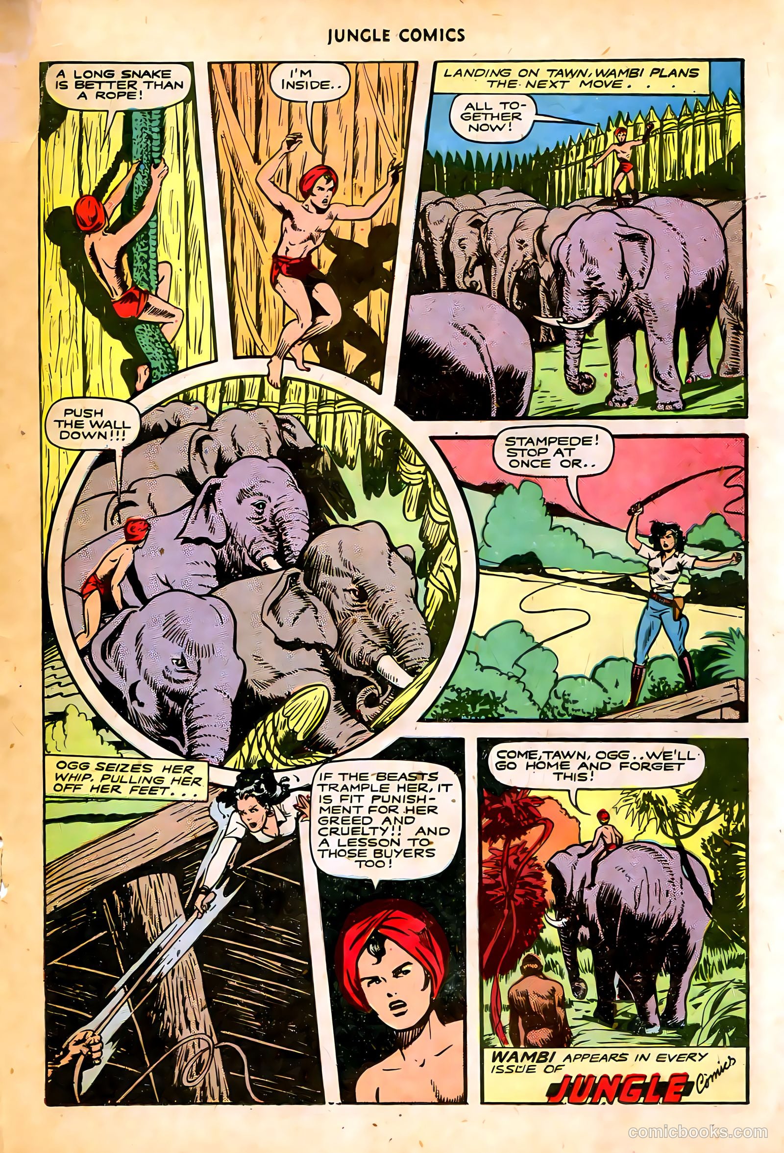 Jungle Comics #74 (1946) — page 28 of 53