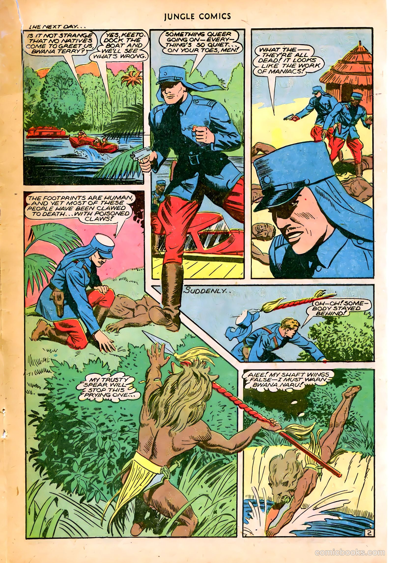 Jungle Comics #74 (1946) — page 30 of 53