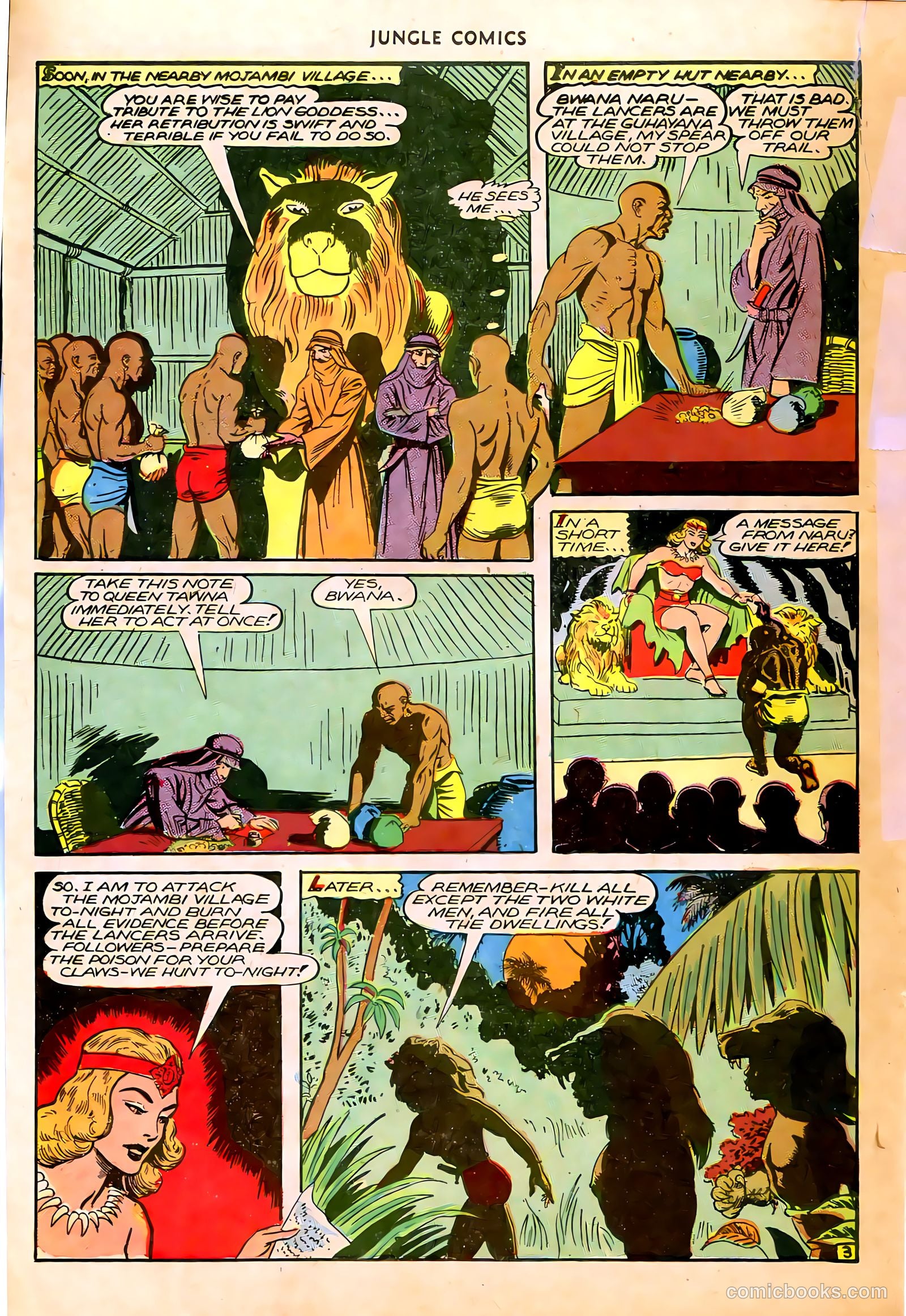 Jungle Comics #74 (1946) — page 31 of 53