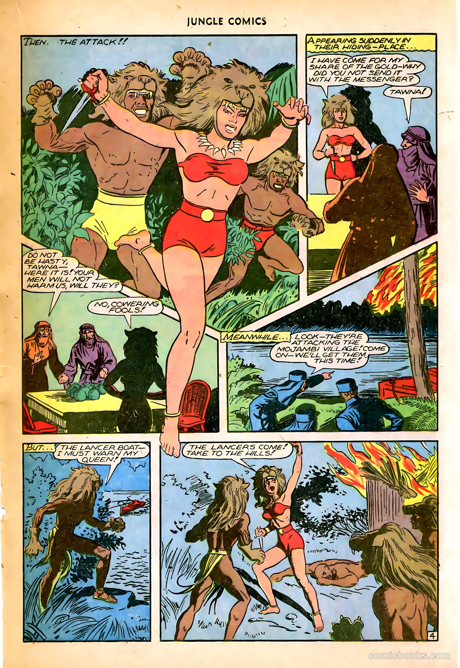 Jungle Comics #74 (1946) — page 32 of 53