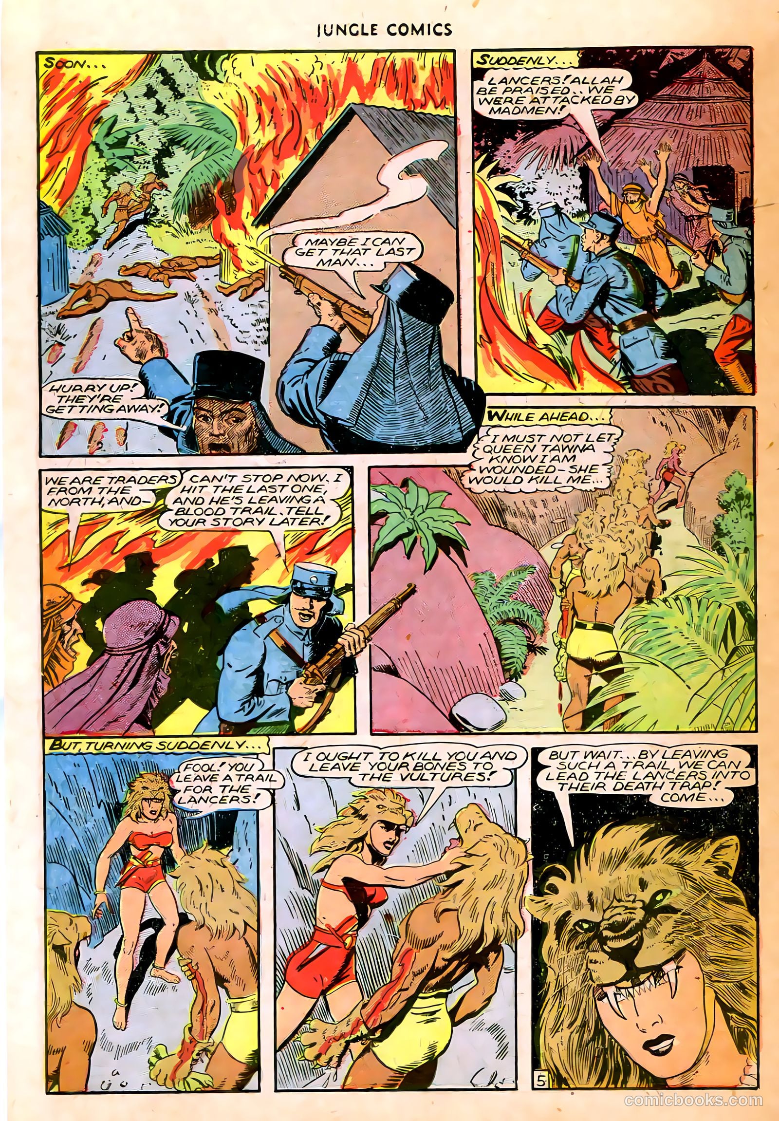 Jungle Comics #74 (1946) — page 33 of 53