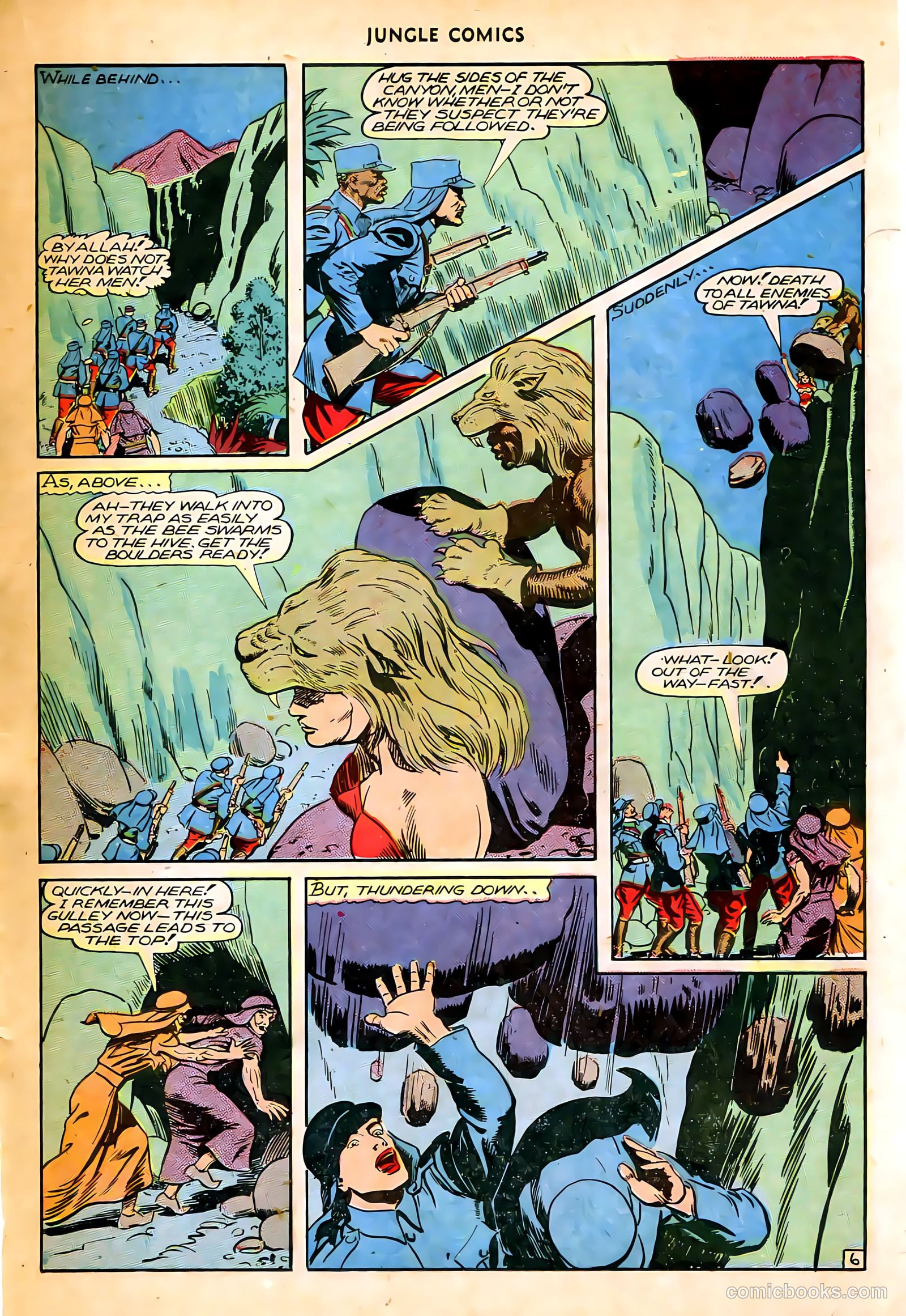 Jungle Comics #74 (1946) — page 34 of 53