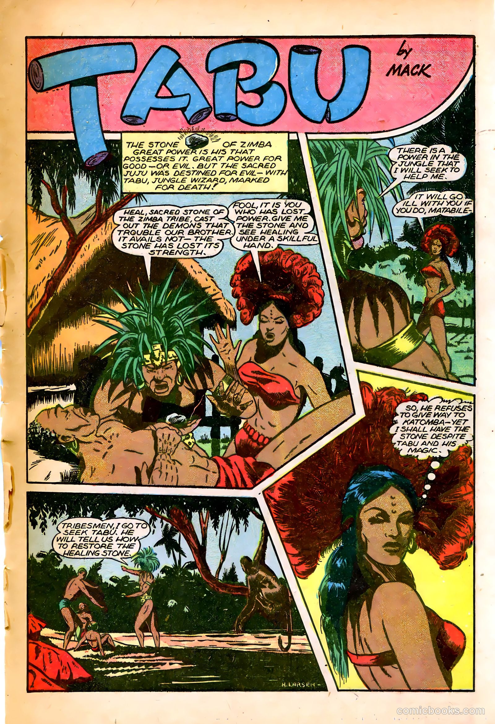 Jungle Comics #74 (1946) — page 38 of 53