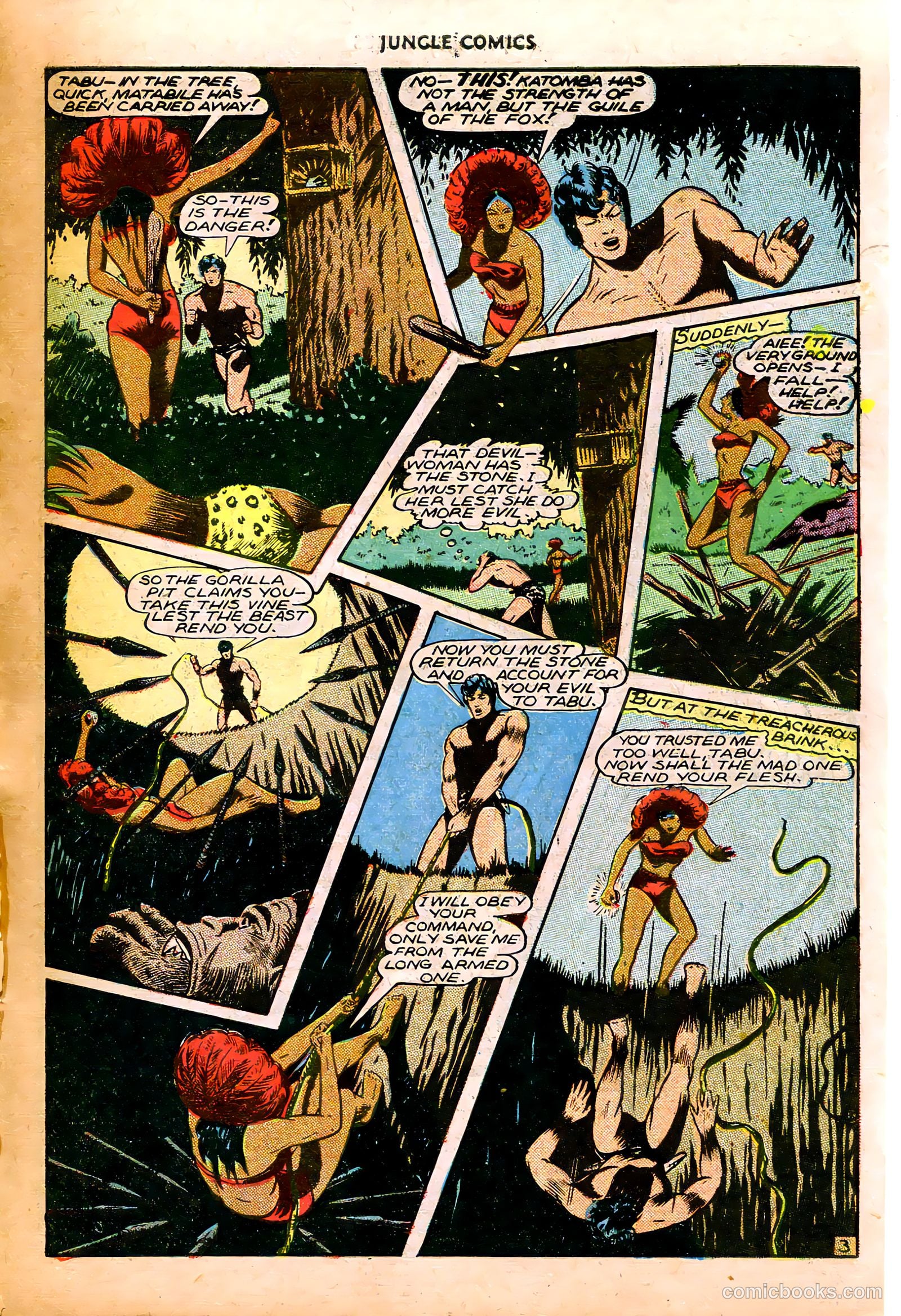 Jungle Comics #74 (1946) — page 40 of 53