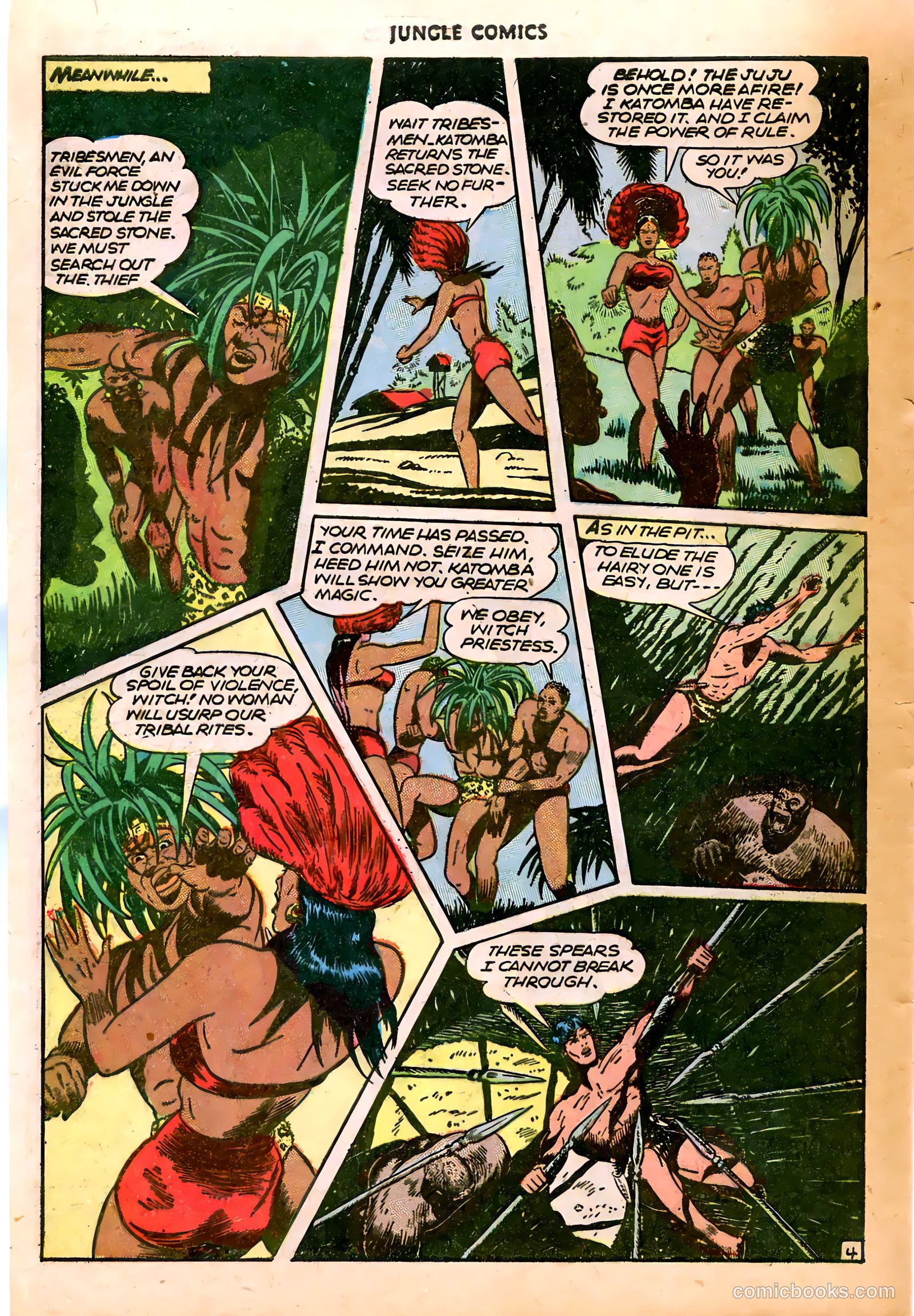 Jungle Comics #74 (1946) — page 41 of 53