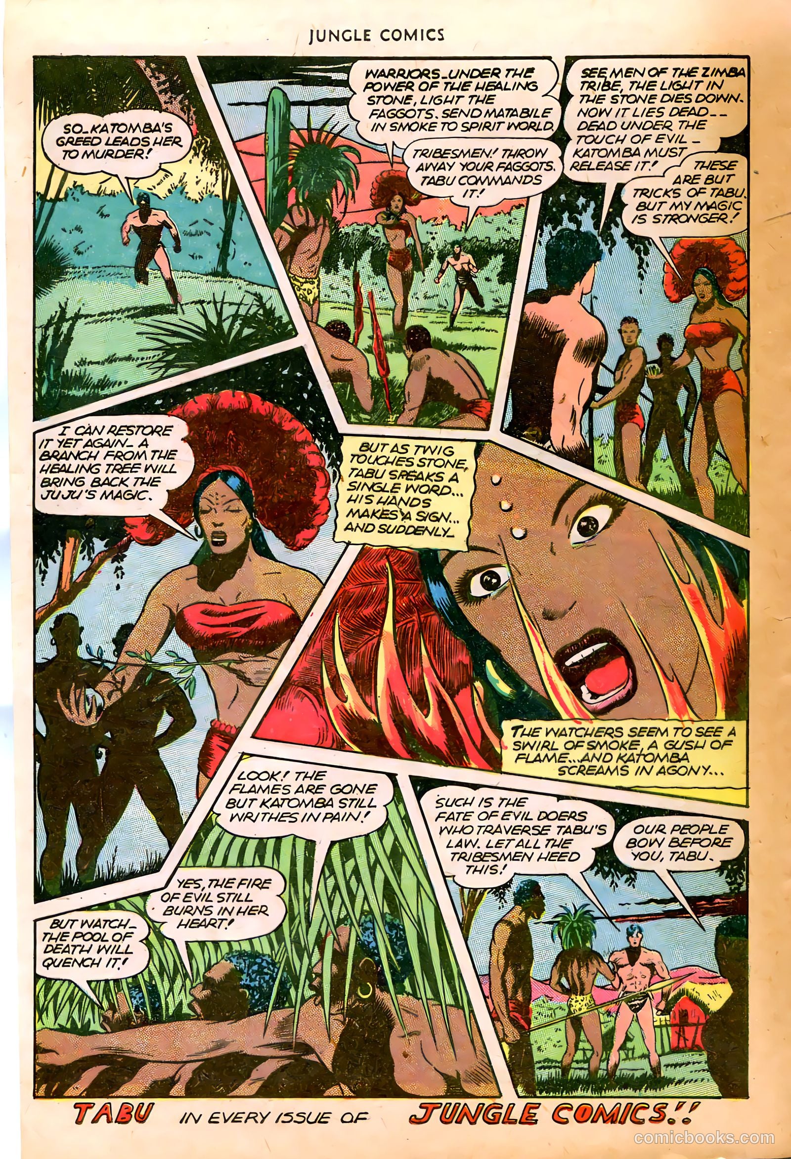 Jungle Comics #74 (1946) — page 43 of 53