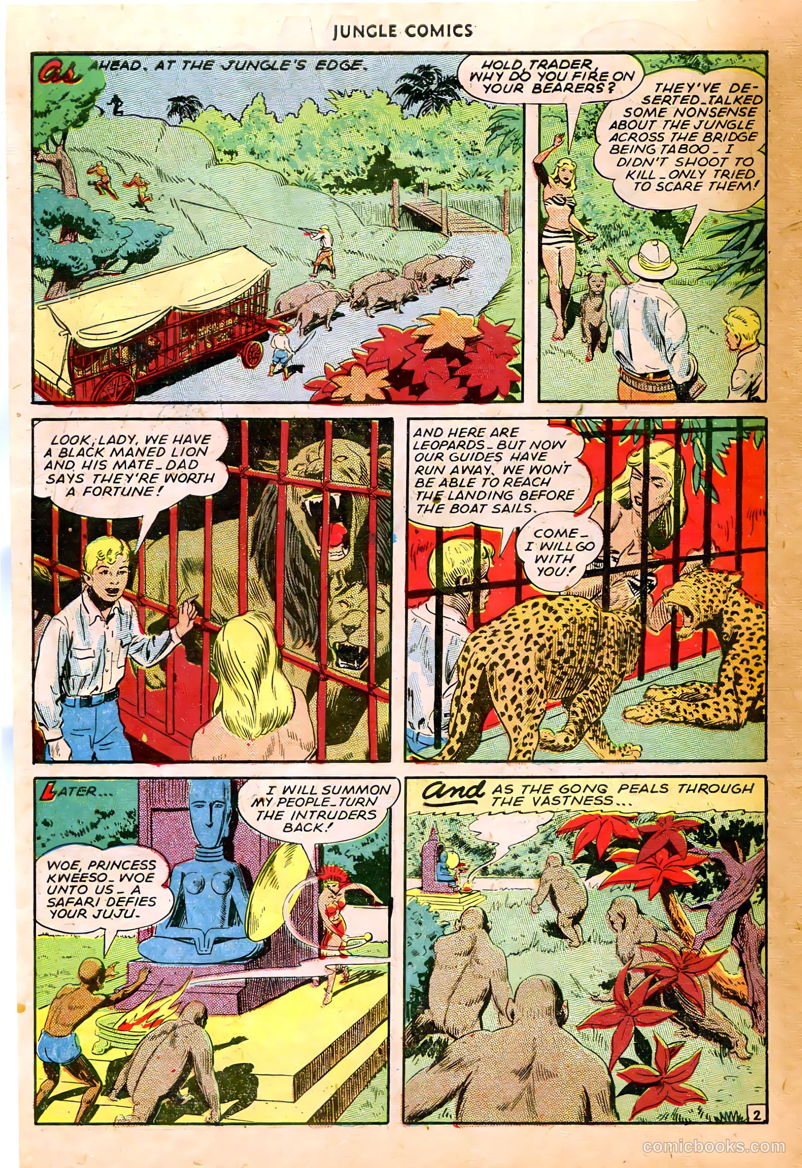 Jungle Comics #74 (1946) — page 45 of 53