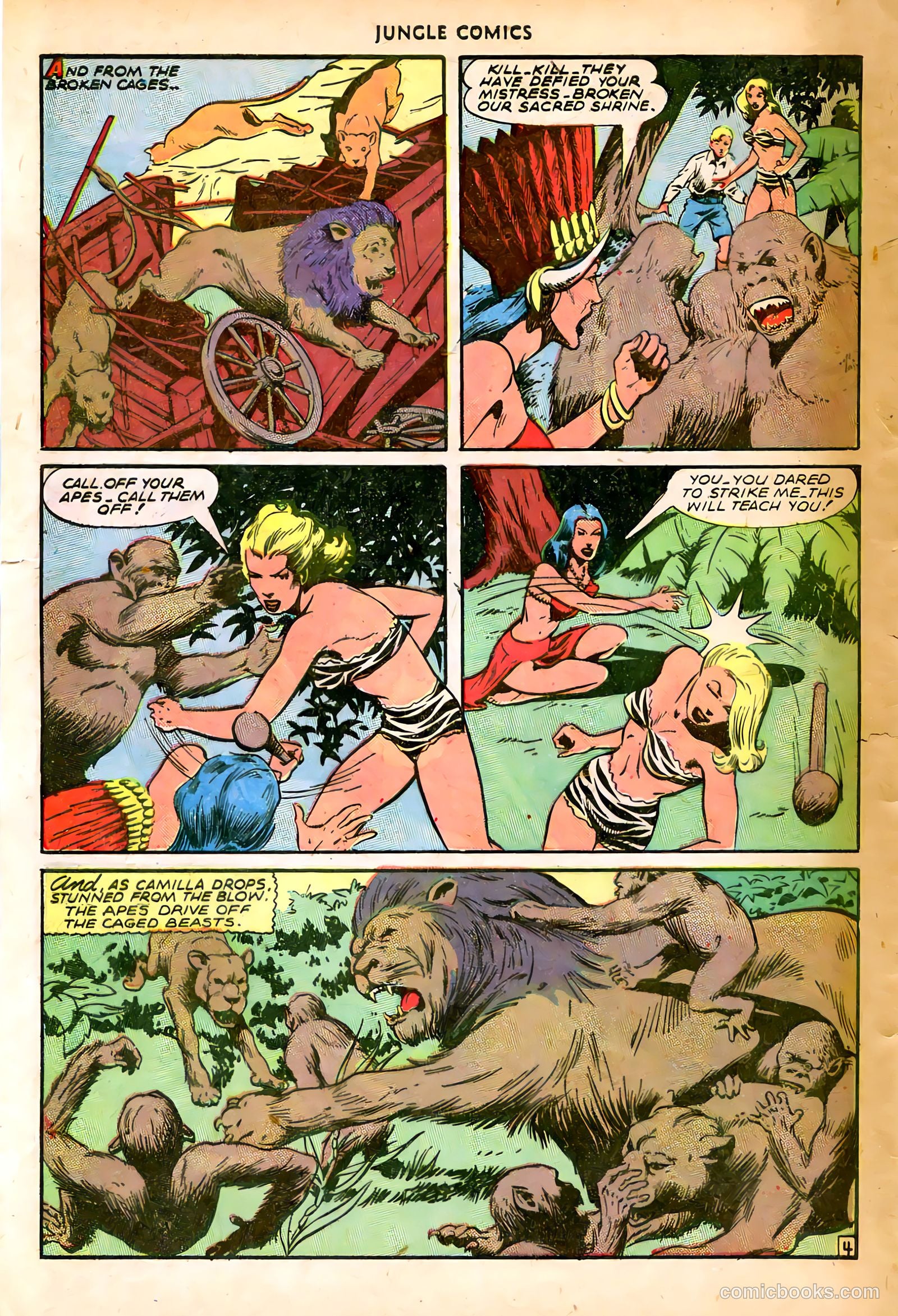 Jungle Comics #74 (1946) — page 47 of 53