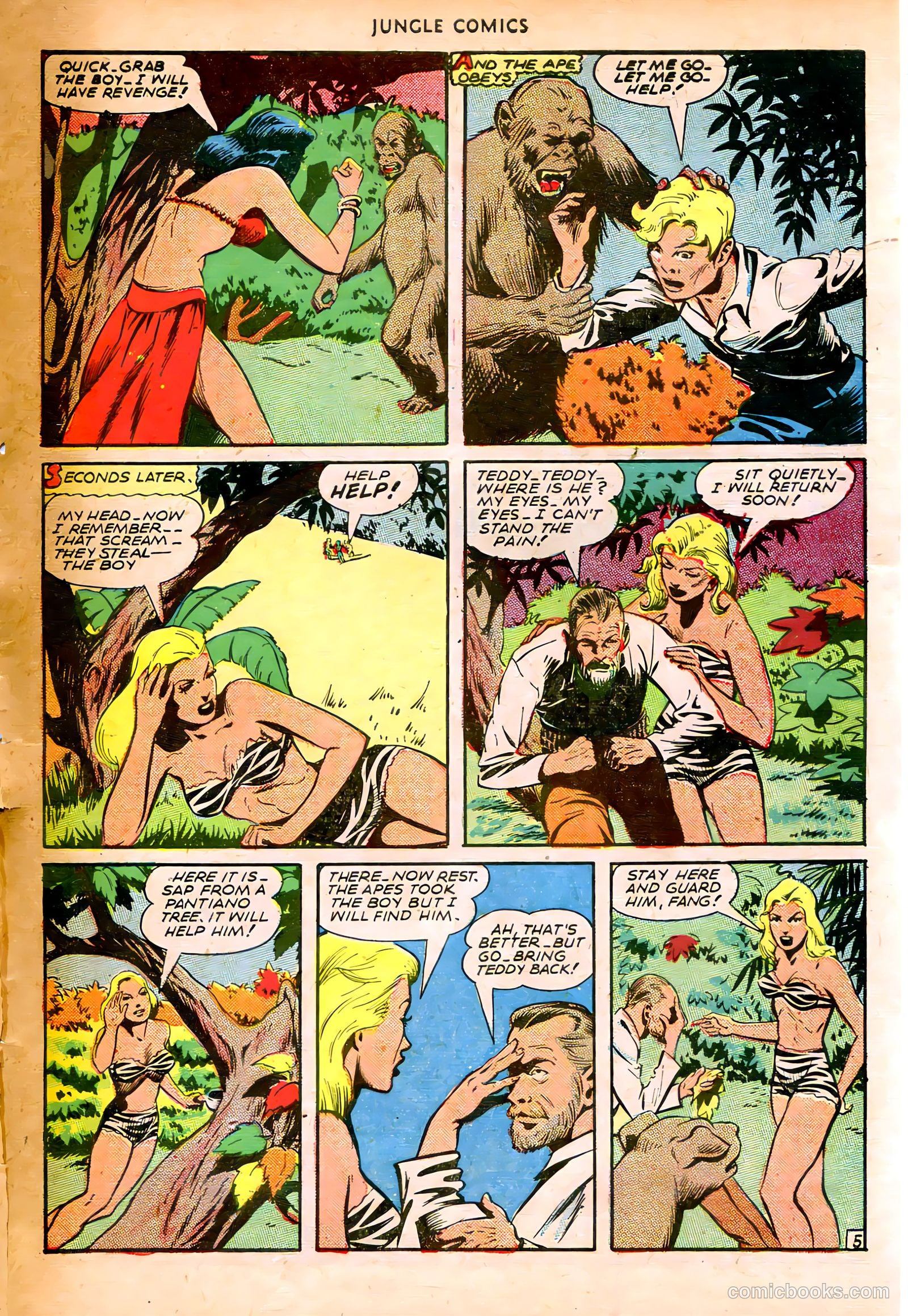 Jungle Comics #74 (1946) — page 48 of 53