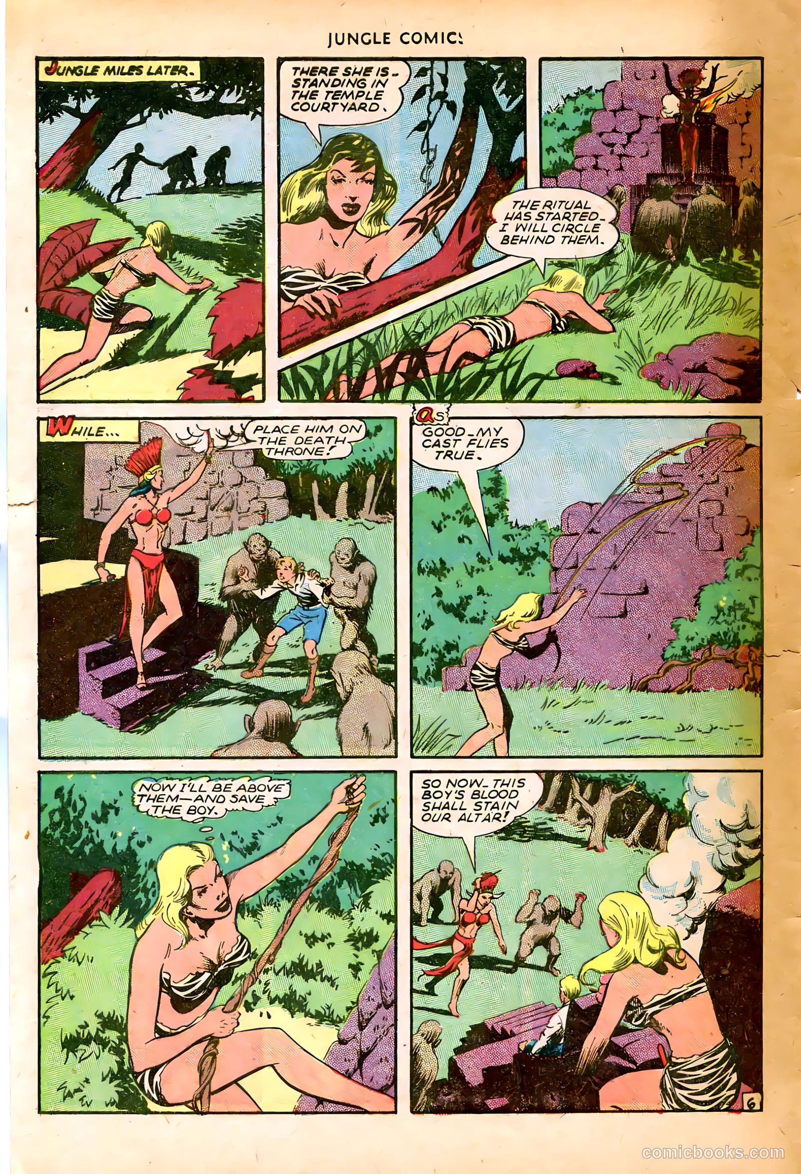 Jungle Comics #74 (1946) — page 49 of 53