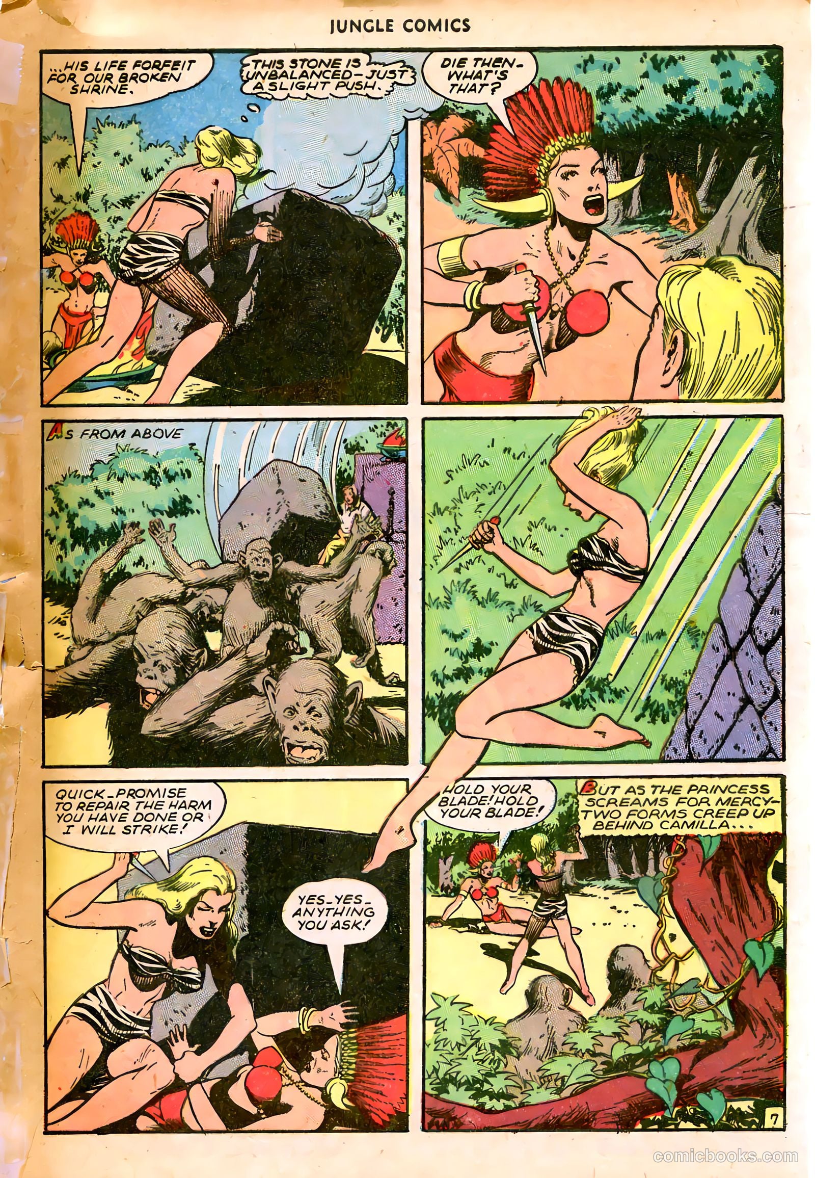 Jungle Comics #74 (1946) — page 50 of 53