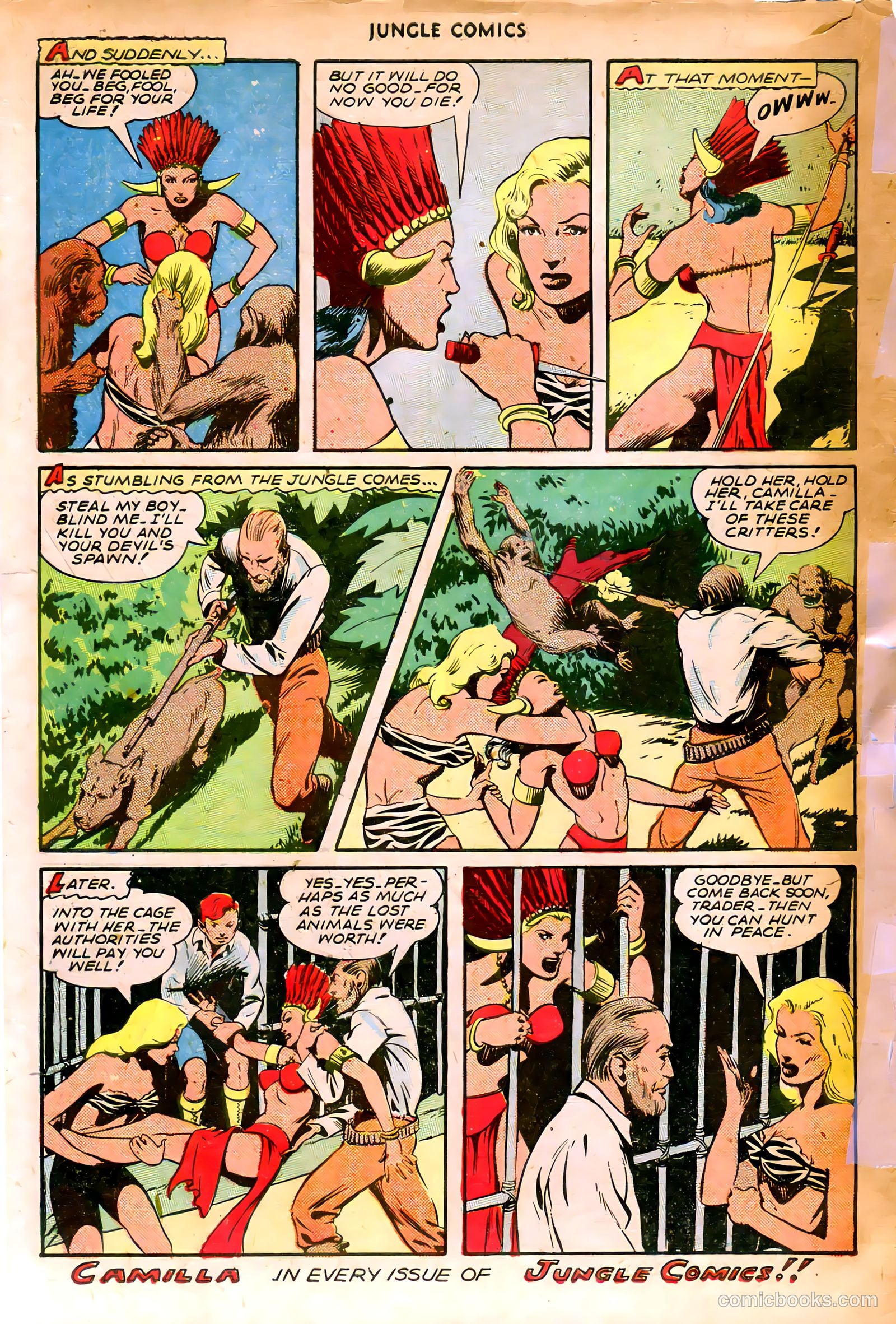 Jungle Comics #74 (1946) — page 51 of 53