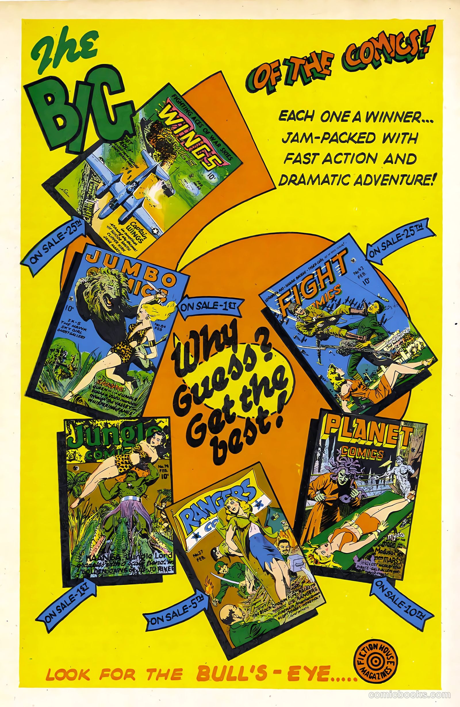 Jungle Comics #74 (1946) — page 53 of 53