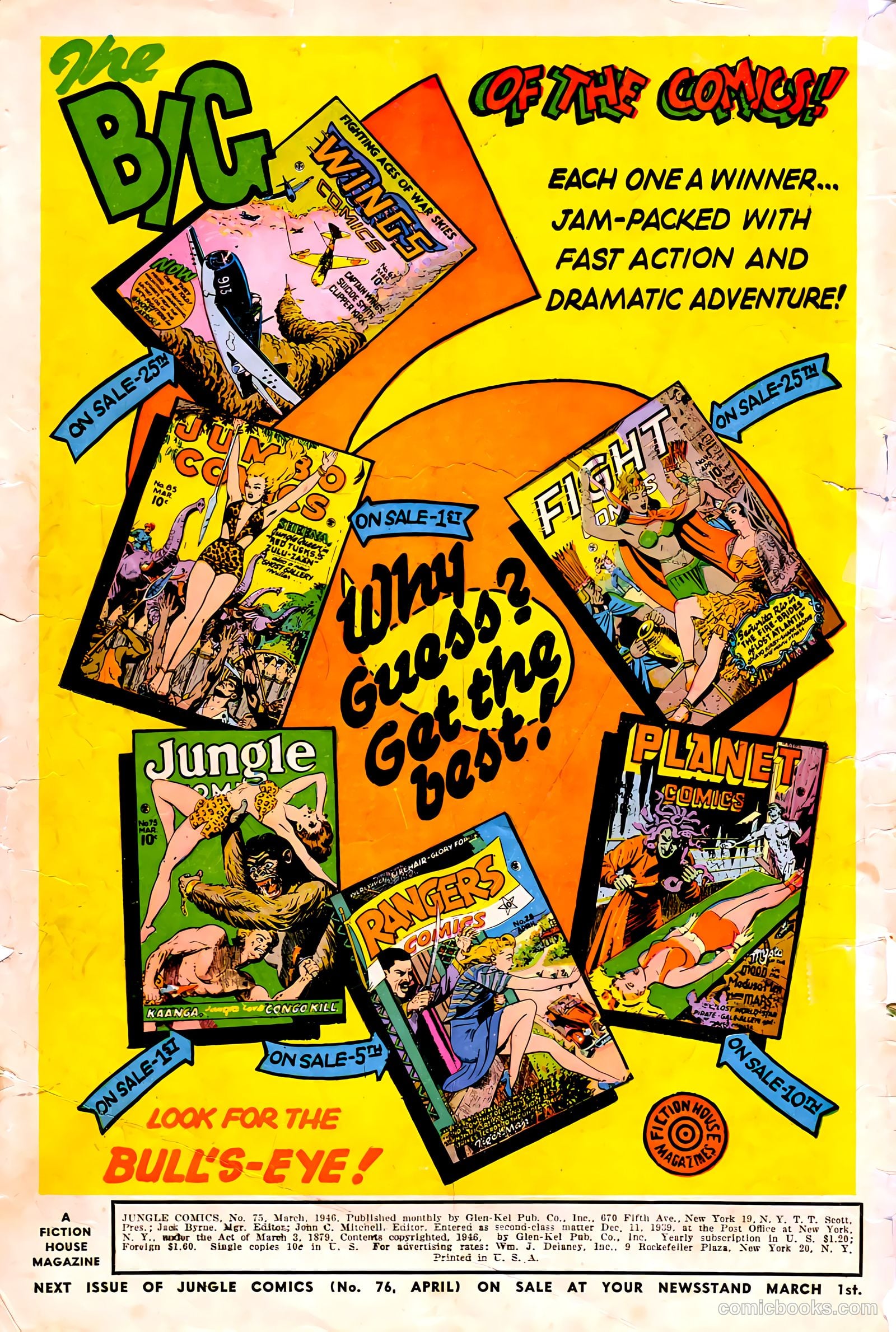 Jungle Comics #75 (1946) — page 2 of 52