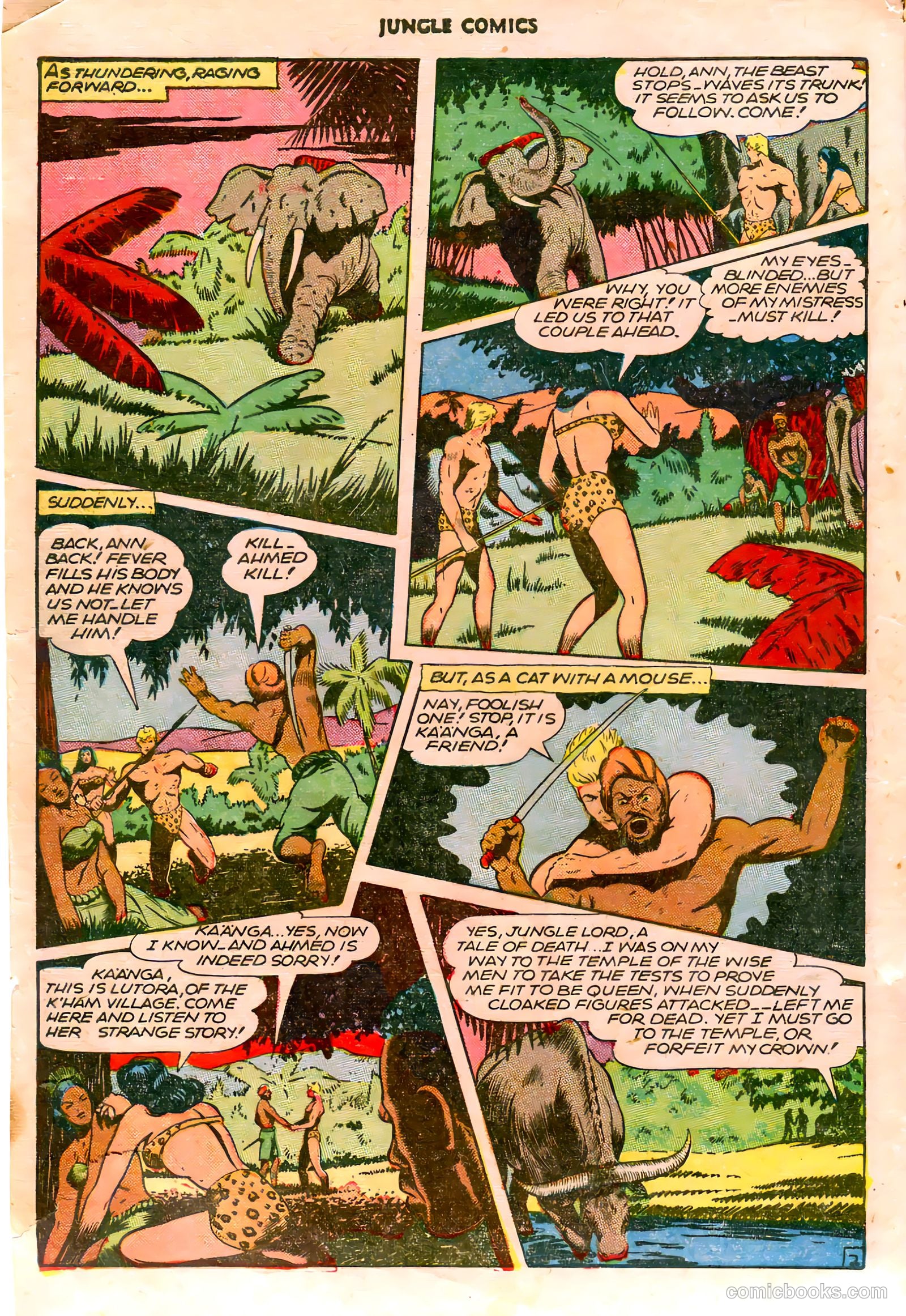 Jungle Comics #75 (1946) — page 4 of 52