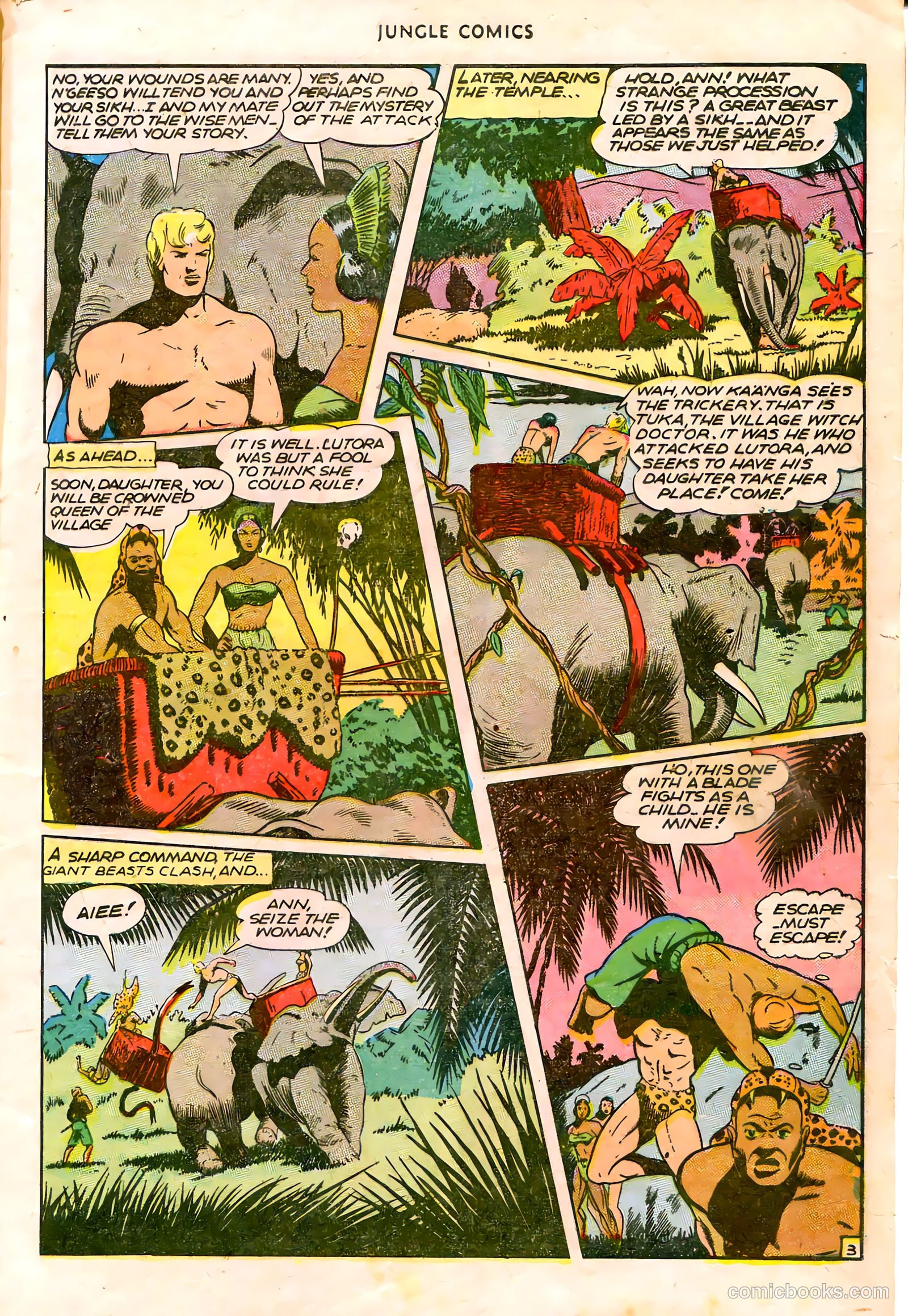 Jungle Comics #75 (1946) — page 5 of 52