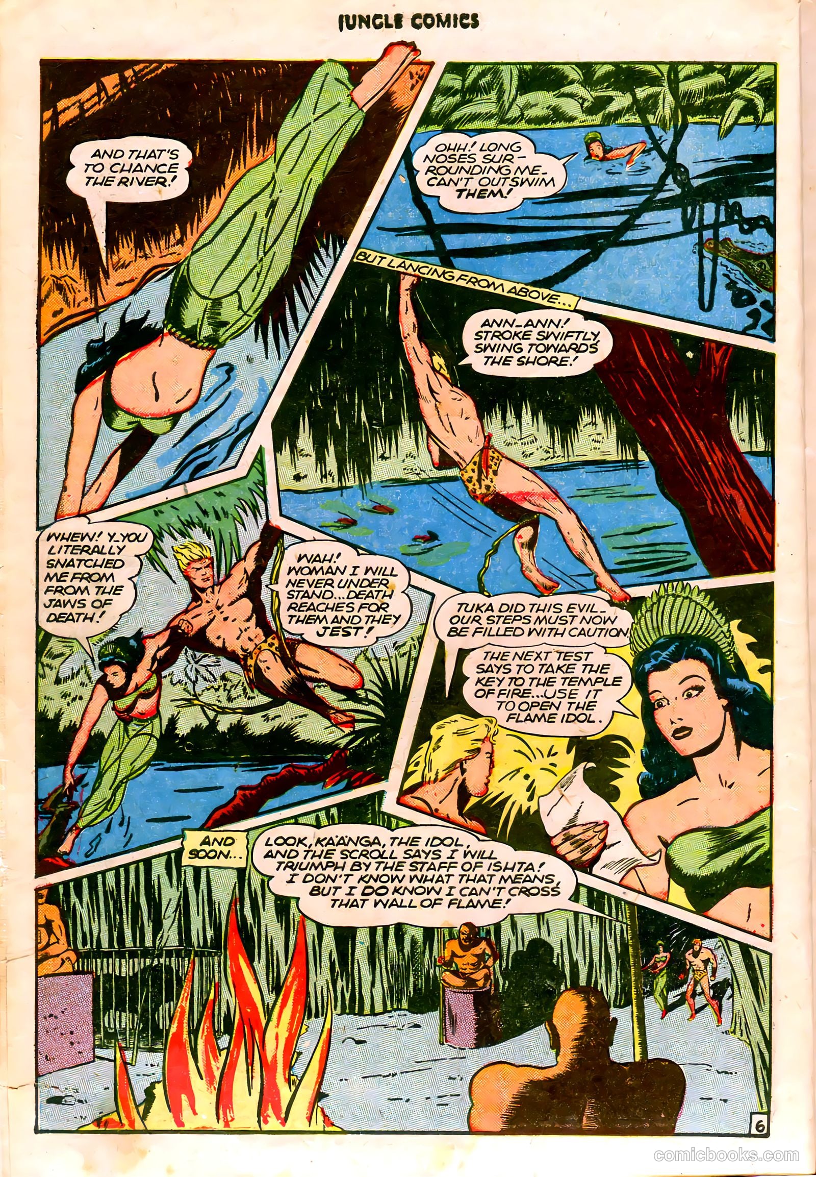Jungle Comics #75 (1946) — page 8 of 52
