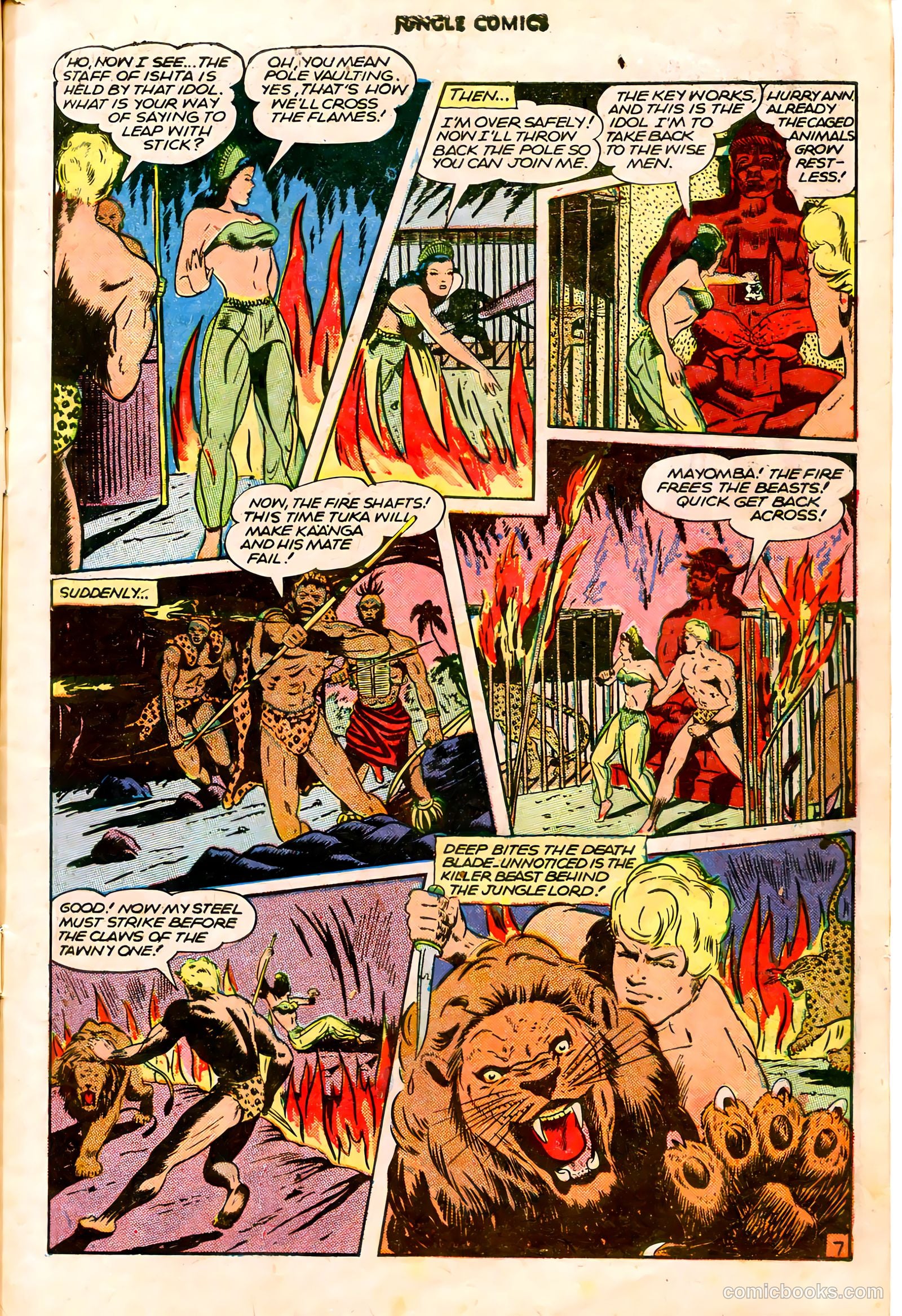 Jungle Comics #75 (1946) — page 9 of 52