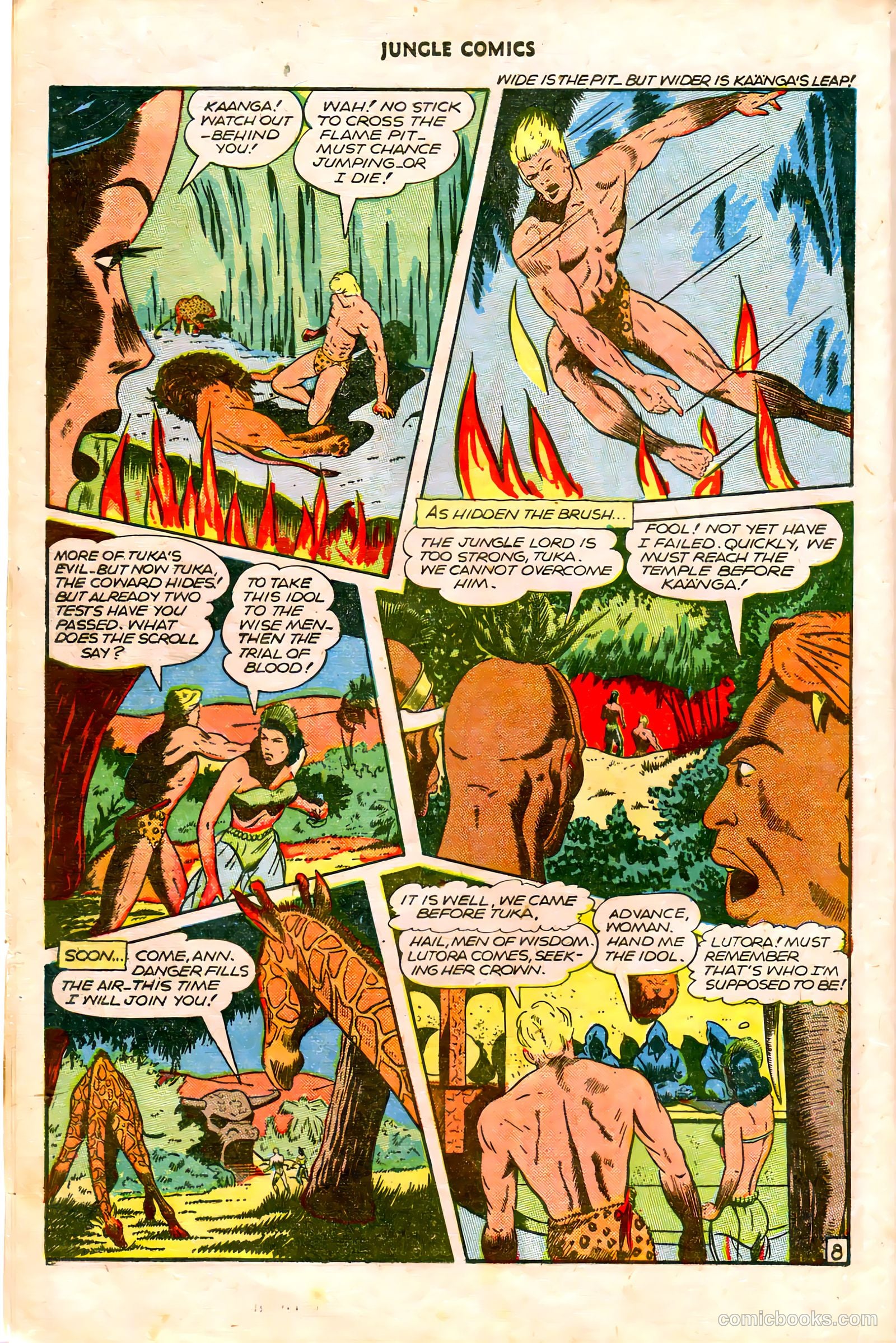 Jungle Comics #75 (1946) — page 10 of 52
