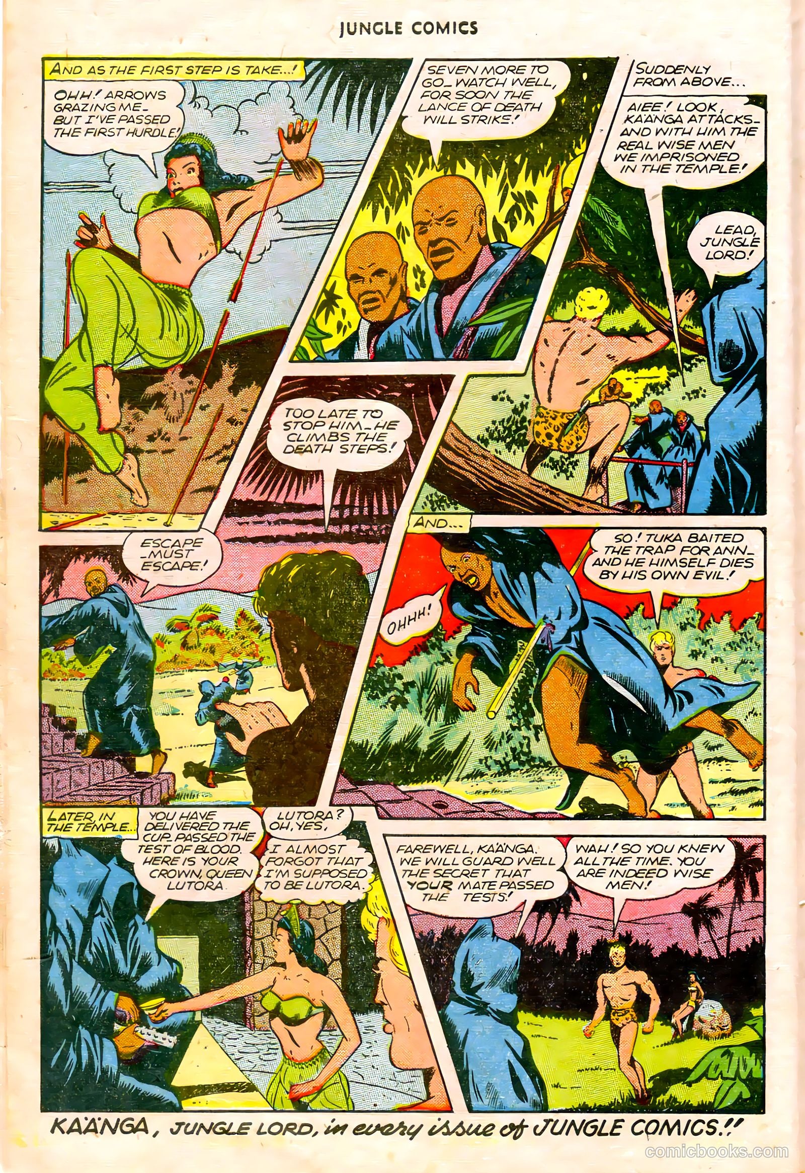 Jungle Comics #75 (1946) — page 12 of 52
