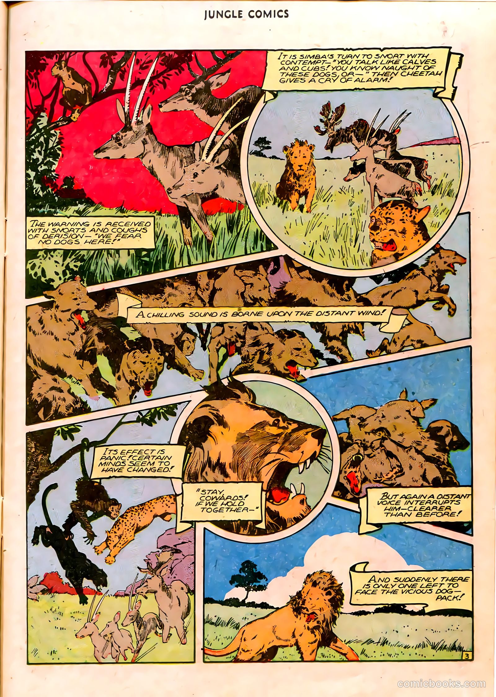 Jungle Comics #75 (1946) — page 15 of 52