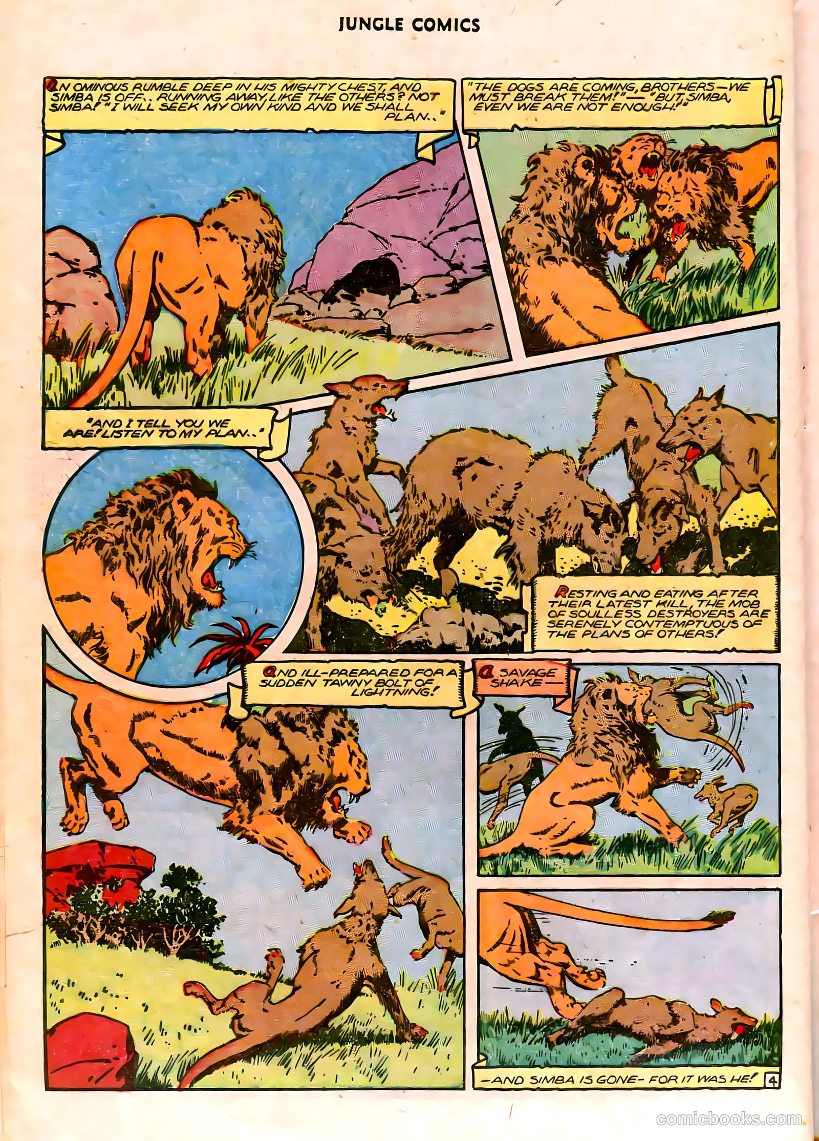 Jungle Comics #75 (1946) — page 16 of 52