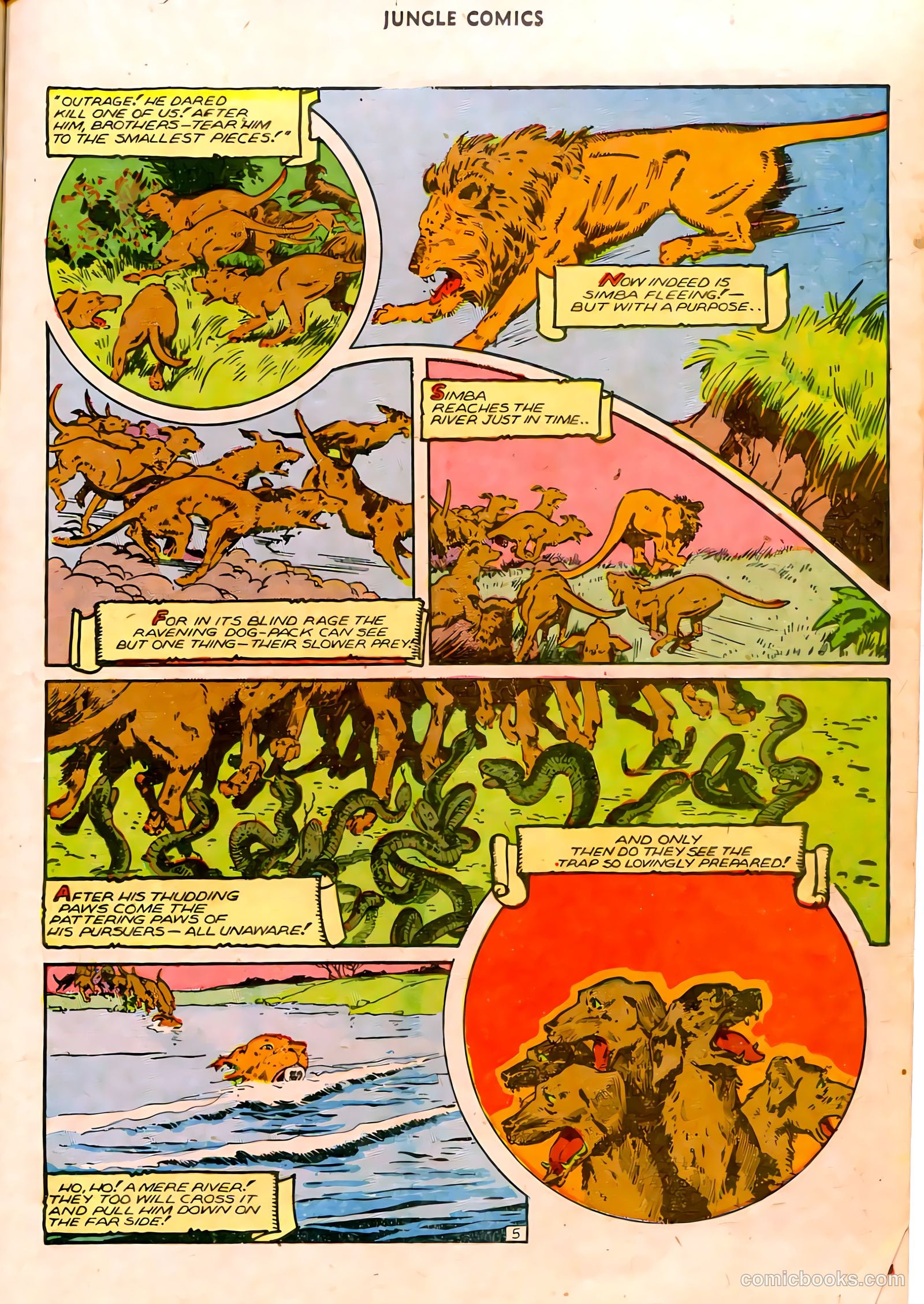 Jungle Comics #75 (1946) — page 17 of 52