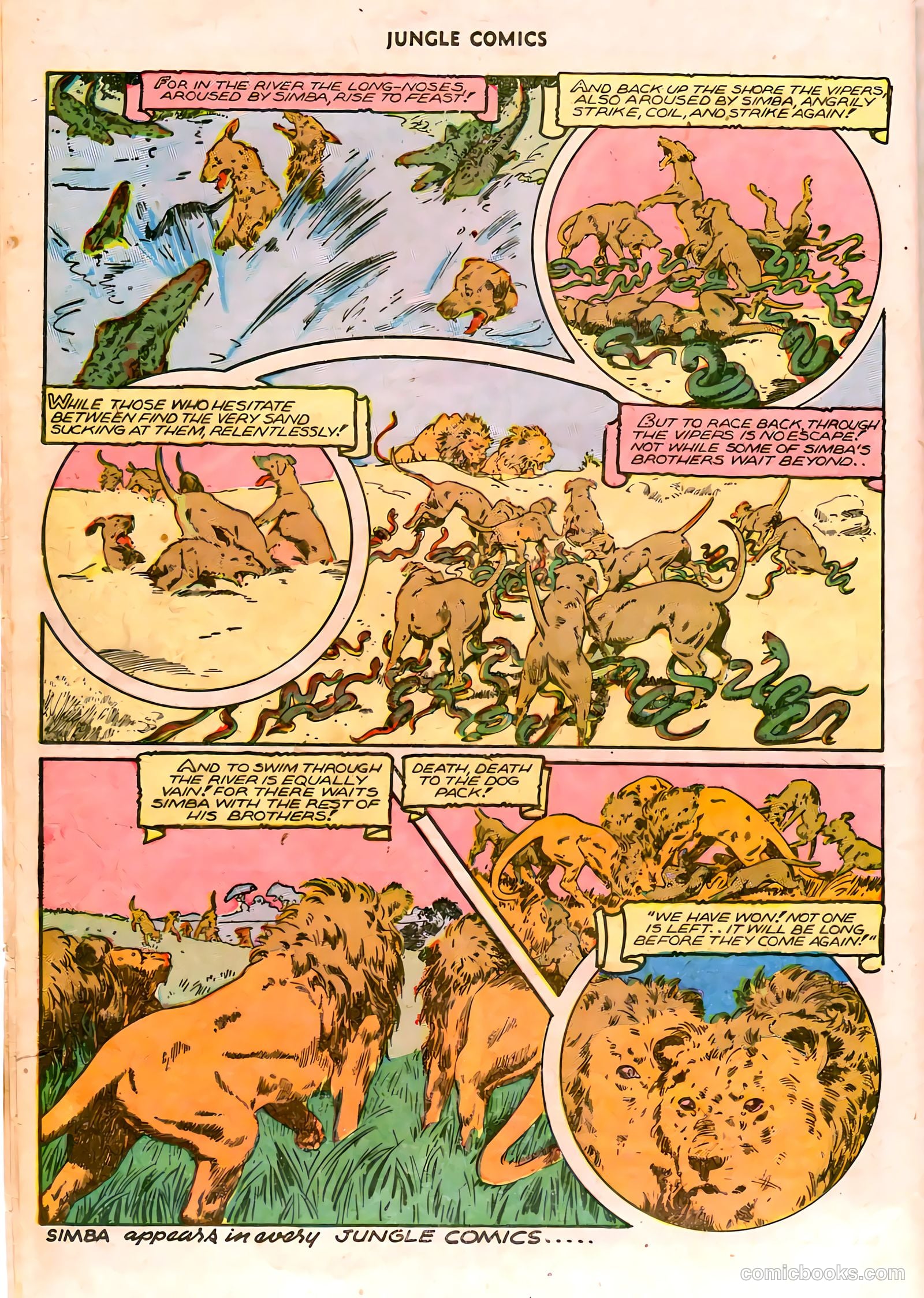 Jungle Comics #75 (1946) — page 18 of 52