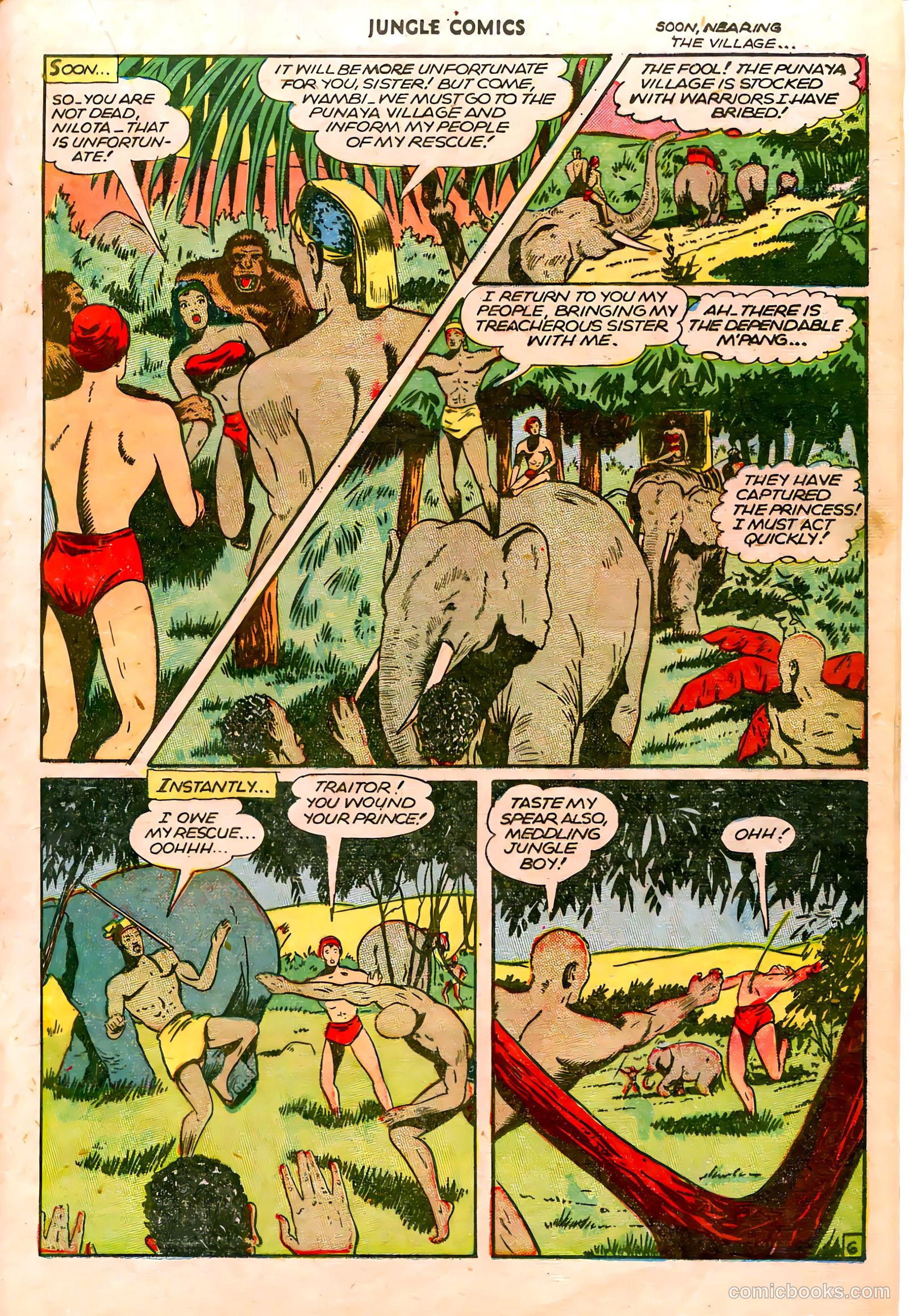 Jungle Comics #75 (1946) — page 25 of 52
