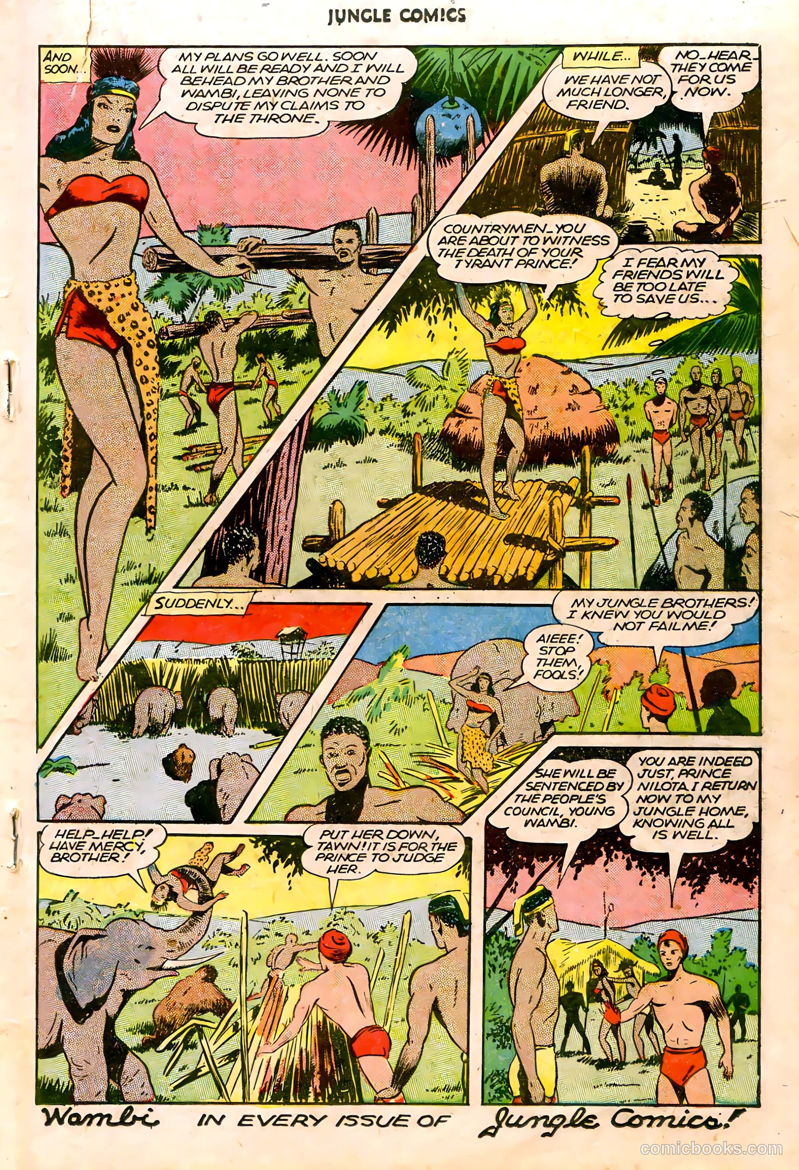Jungle Comics #75 (1946) — page 27 of 52