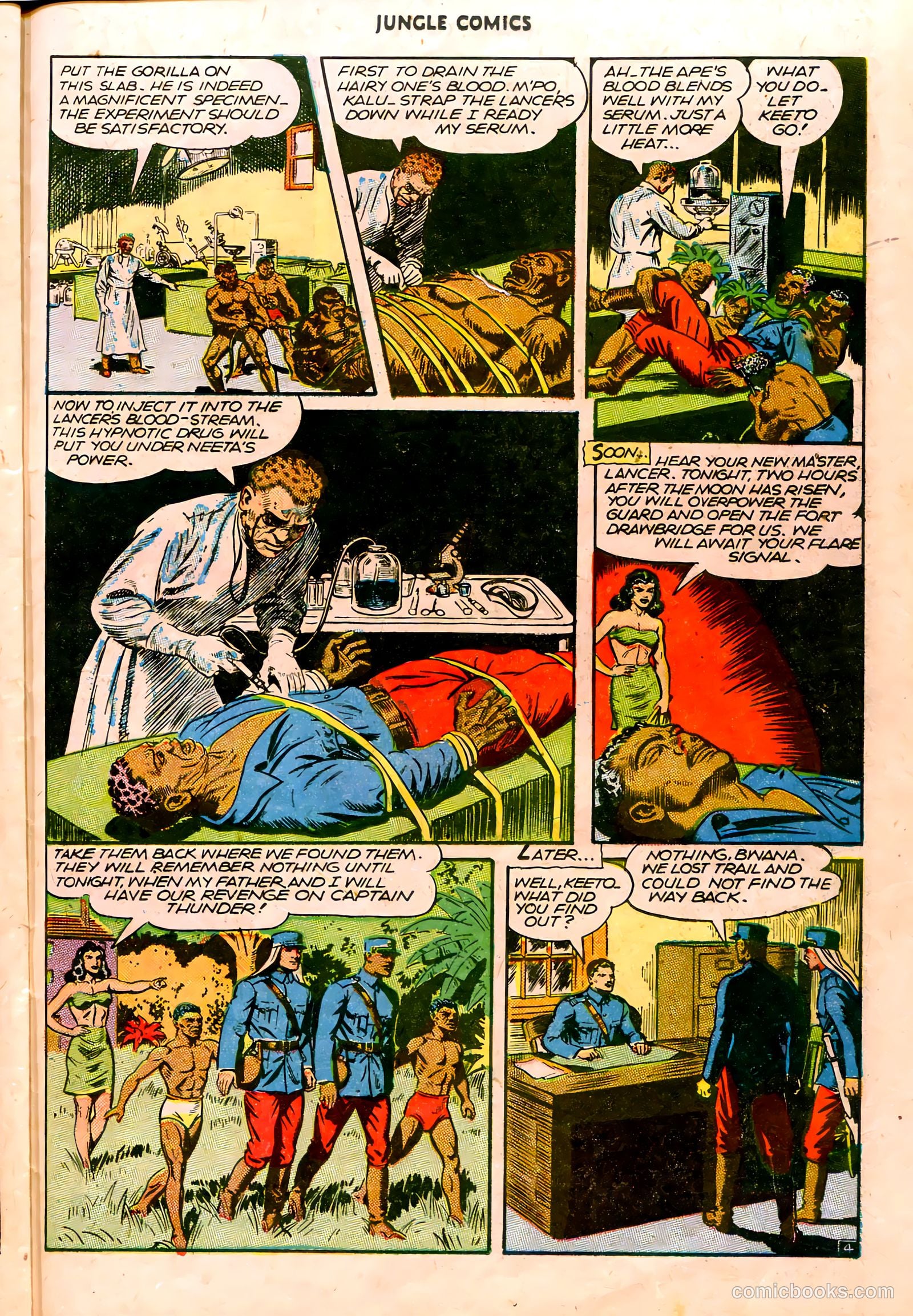 Jungle Comics #75 (1946) — page 33 of 52
